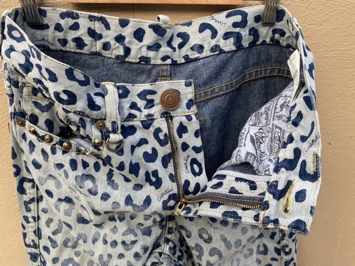 Hysteric Glamour × Japanese Brand Co&Lu Leopard Camo Jeans Size US 32 / EU 48 - 9 Thumbnail
