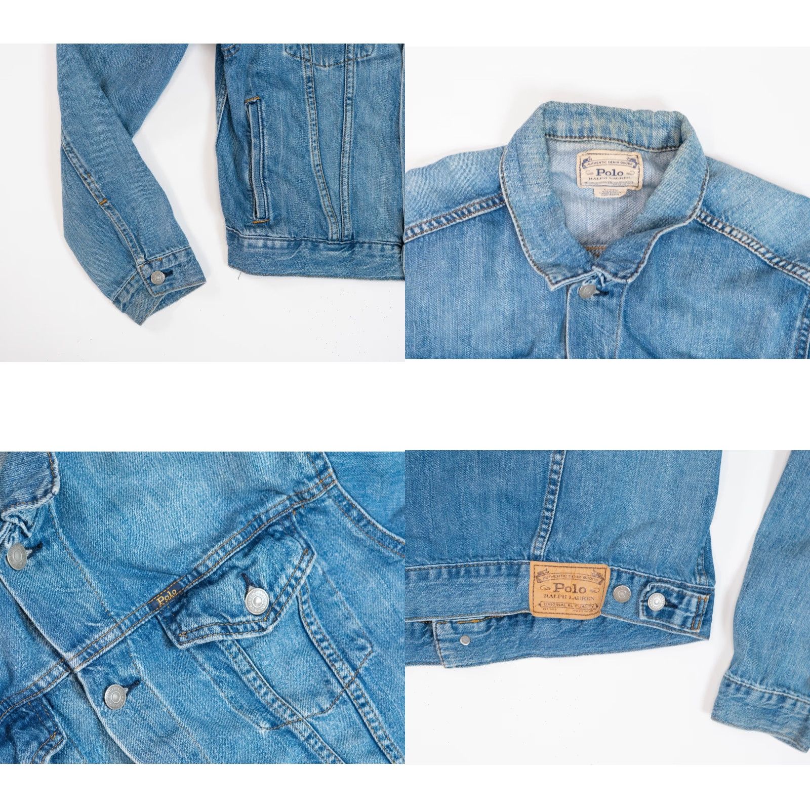 Polo Ralph Lauren **Polo Ralph Lauren Denim Jean Jacket XL Crop Blue** User: **Polo Ralph Lauren Denim Jean Jacket Size XL Crop Blue** Size 40" / US 18 - 9 Thumbnail