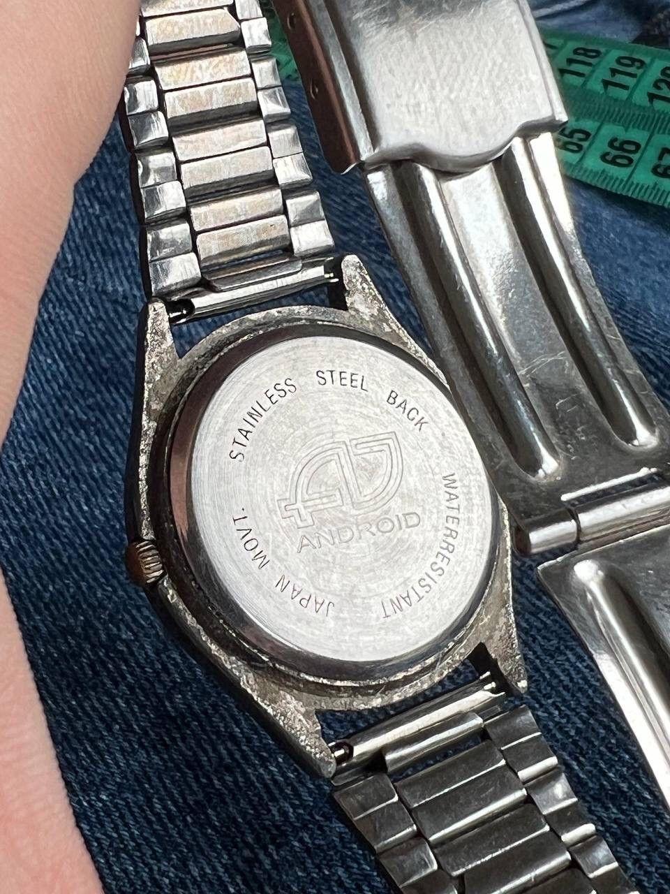 Japanese Brand × Vintage Vintage Double Dial Japanese style futuristic Steel Watch Size ONE SIZE - 12 Thumbnail