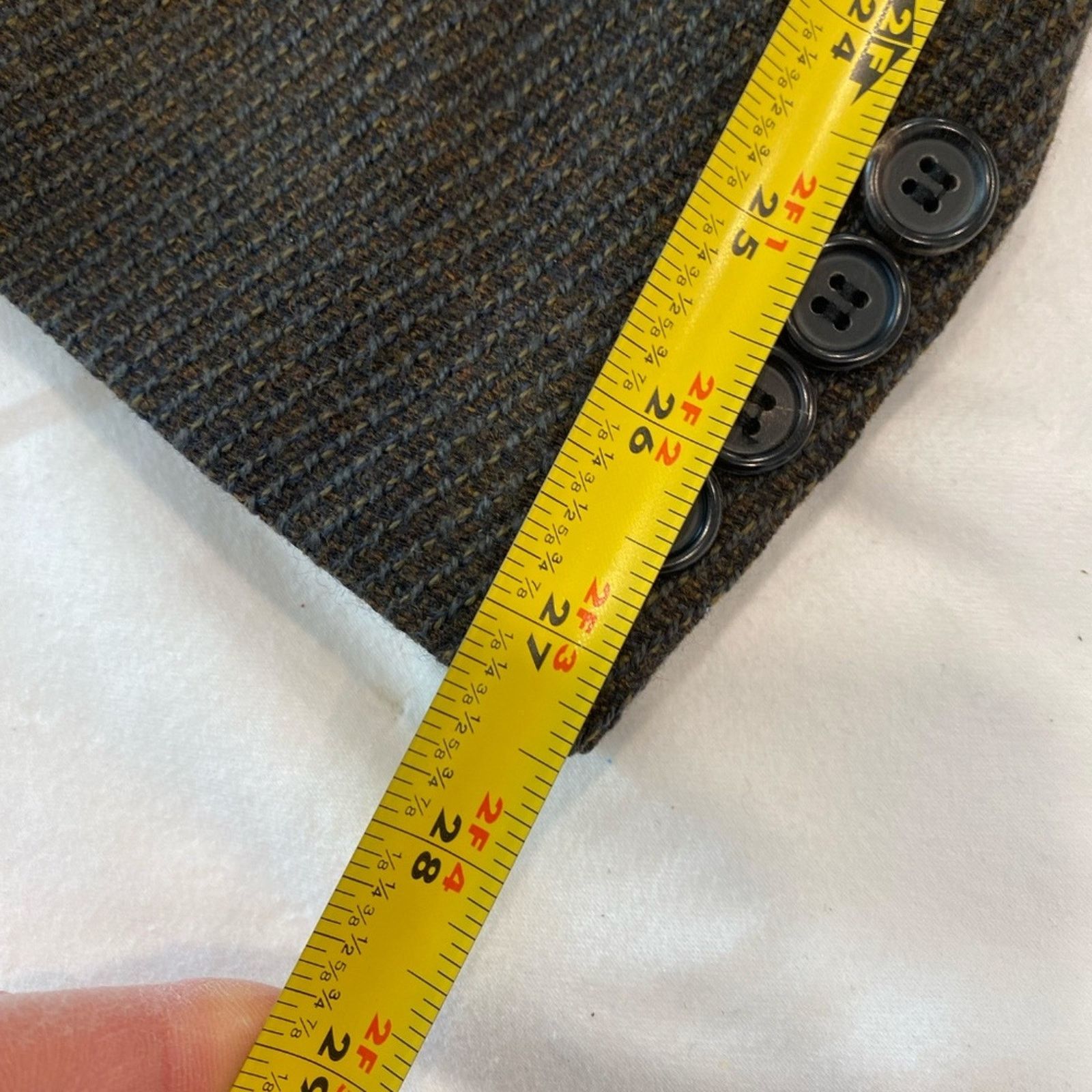 Hugo Boss Hugo Boss Vintage Three-Button Cashmere Blend Suit - 44L Size 44L - 8 Thumbnail