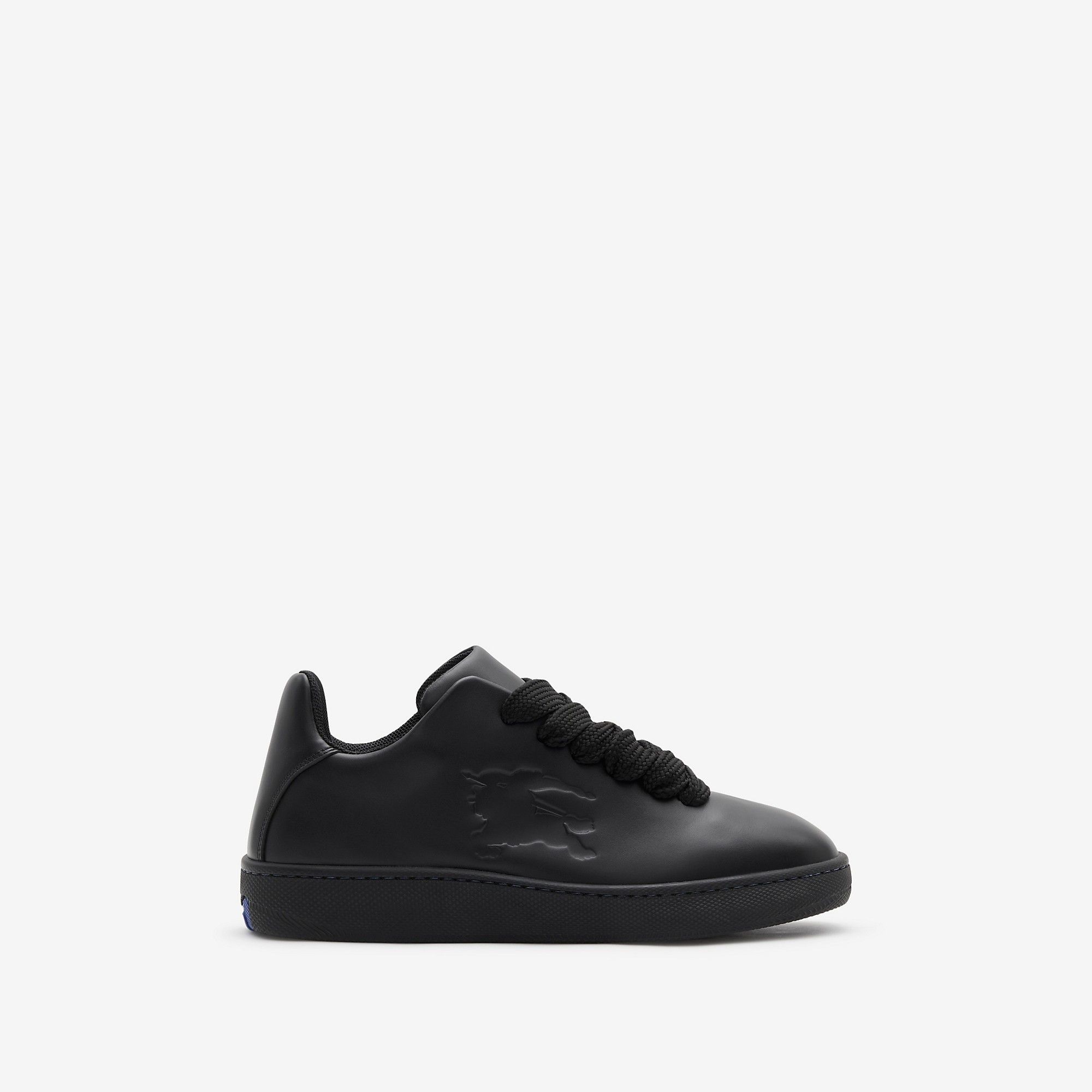 Burberry o1w1db10126 Leather Box Sneakers in Black Size US 7 / EU 40 - 1 Thumbnail