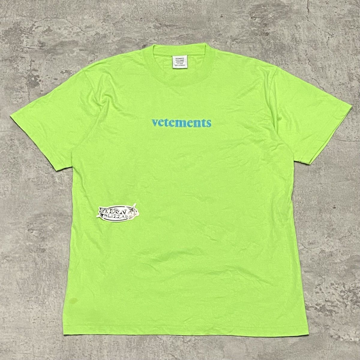 Vetements Vetements Green Postage Tee Size US S / EU 44-46 / 1 - 1 Thumbnail