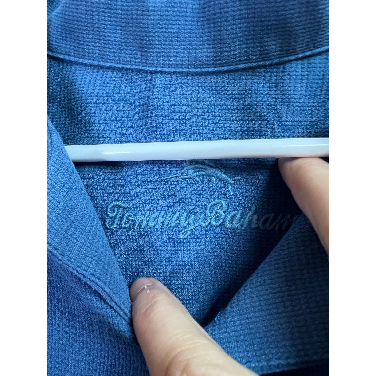 Tommy Bahama Tommy Bahama Short Sleeve Blue Button Up Hawaiian Shirt XL Size US XL / EU 56 / 4 - 8 Thumbnail