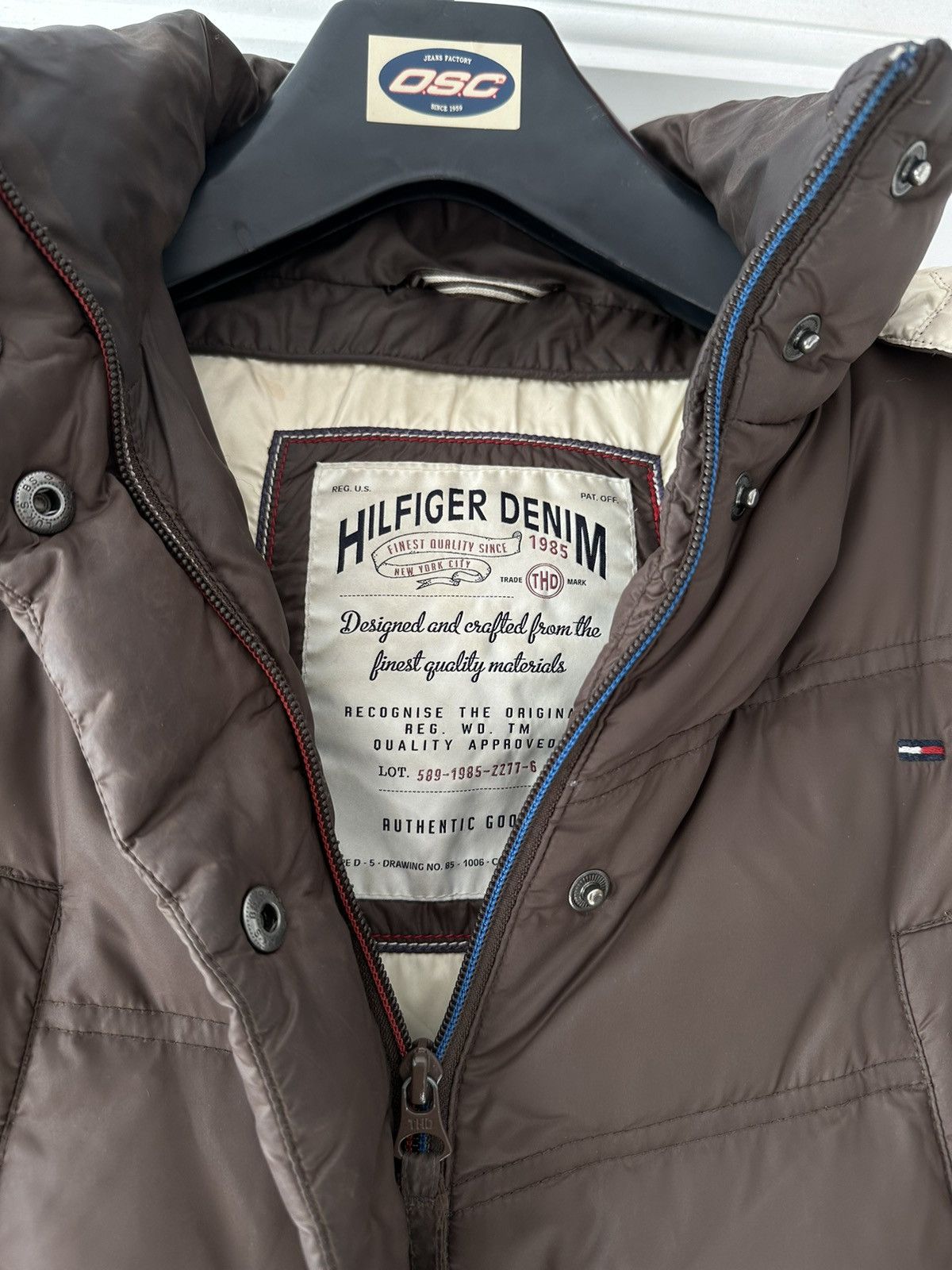 Tommy Hilfiger Vintage Brown Coat Tommy Hilfiger winter Size M / US 6-8 / IT 42-44 - 2 Thumbnail