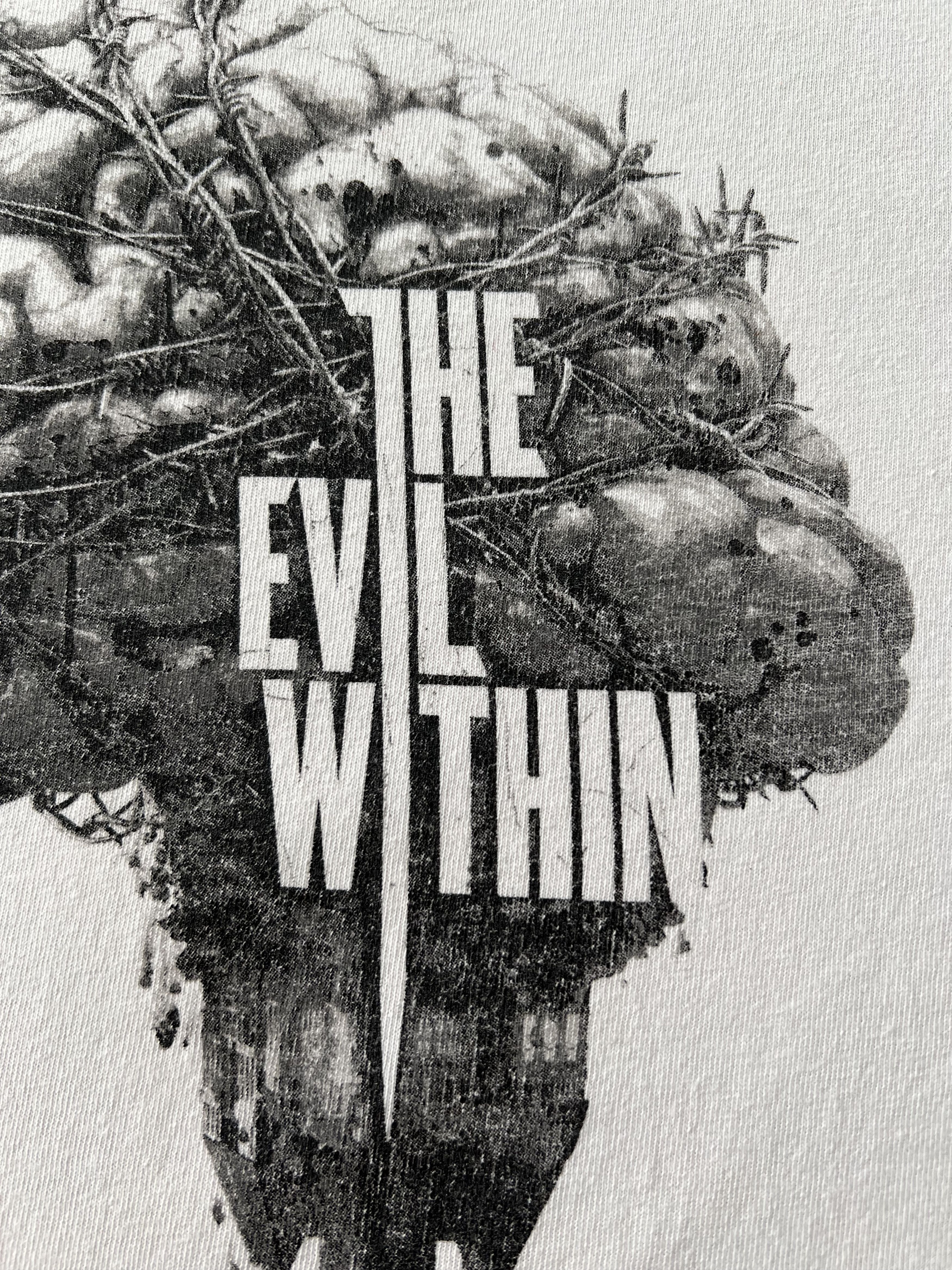 The Game Vintage 2000s The Evil Within Psychobreak Playstation Tshirt Size US L / EU 52-54 / 3 - 5 Thumbnail