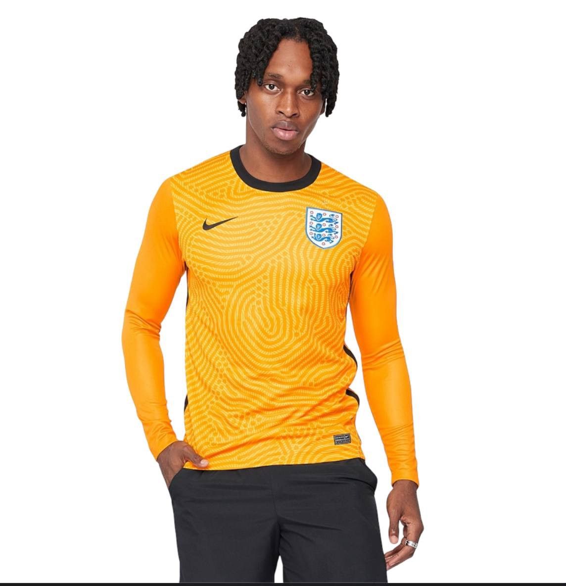 Nike 2020/21 ENGLAND TEAM GK SOCCER JERSEY FOOTBALL SHIRT SZ M Size US M / EU 48-50 / 2 - 5 Thumbnail
