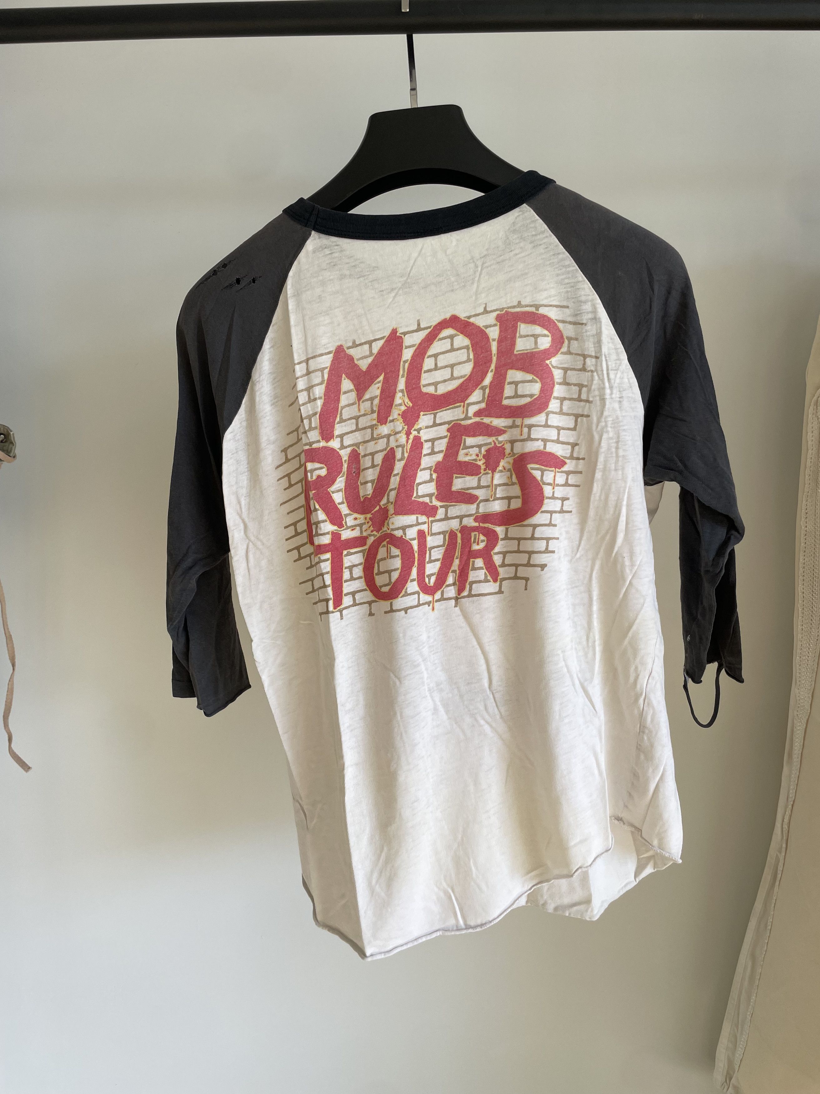Band Tees × Black Sabbath Black Sabbath 1981 Vintage Mob Rules tour Shirt Size US S / EU 44-46 / 1 - 2 Thumbnail