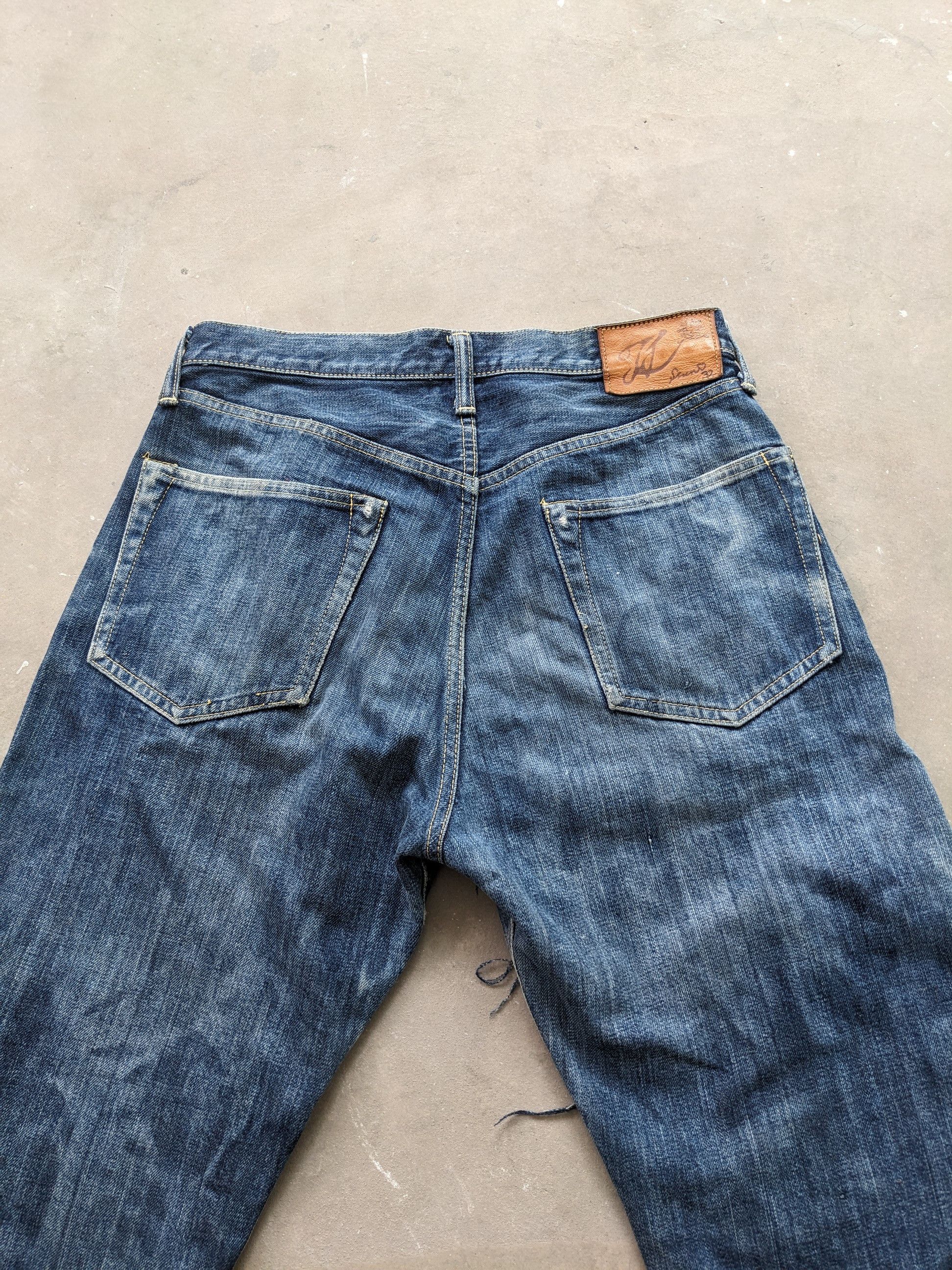Kapital BEST OFFER 💥 Vintage Kapital Boro Jeans Selvedge Size 29 Size US 29 - 17 Thumbnail