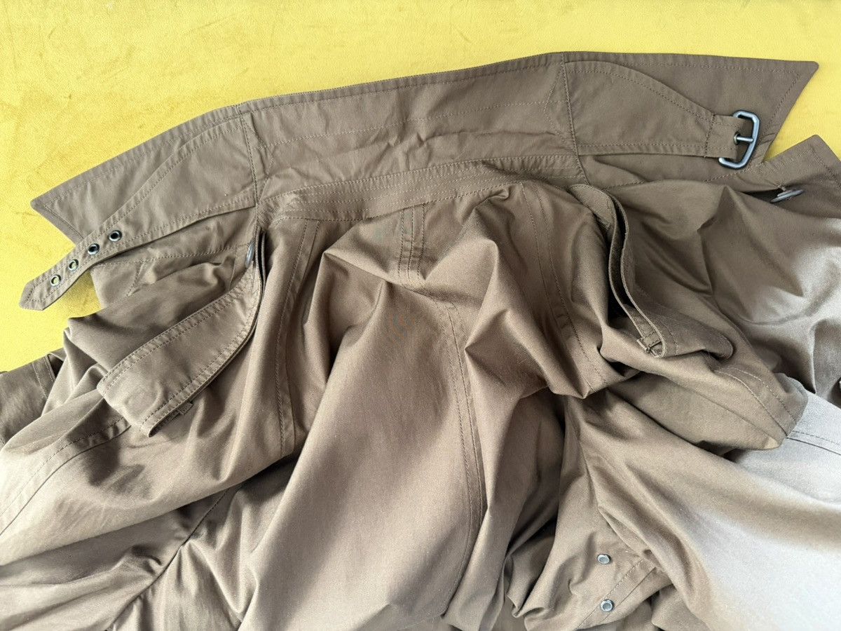 Alfred Dunhill 5K runway sample cotton/silk tobacco-brown trench, IT50, IT Size US M / EU 48-50 / 2 - 21 Thumbnail