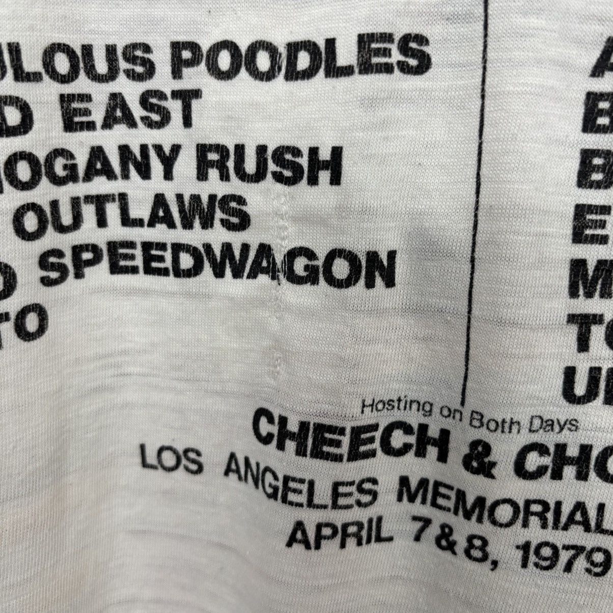 Band Tees Vintage 70’s California World Music Festival Shirt Size US S / EU 44-46 / 1 - 10 Thumbnail