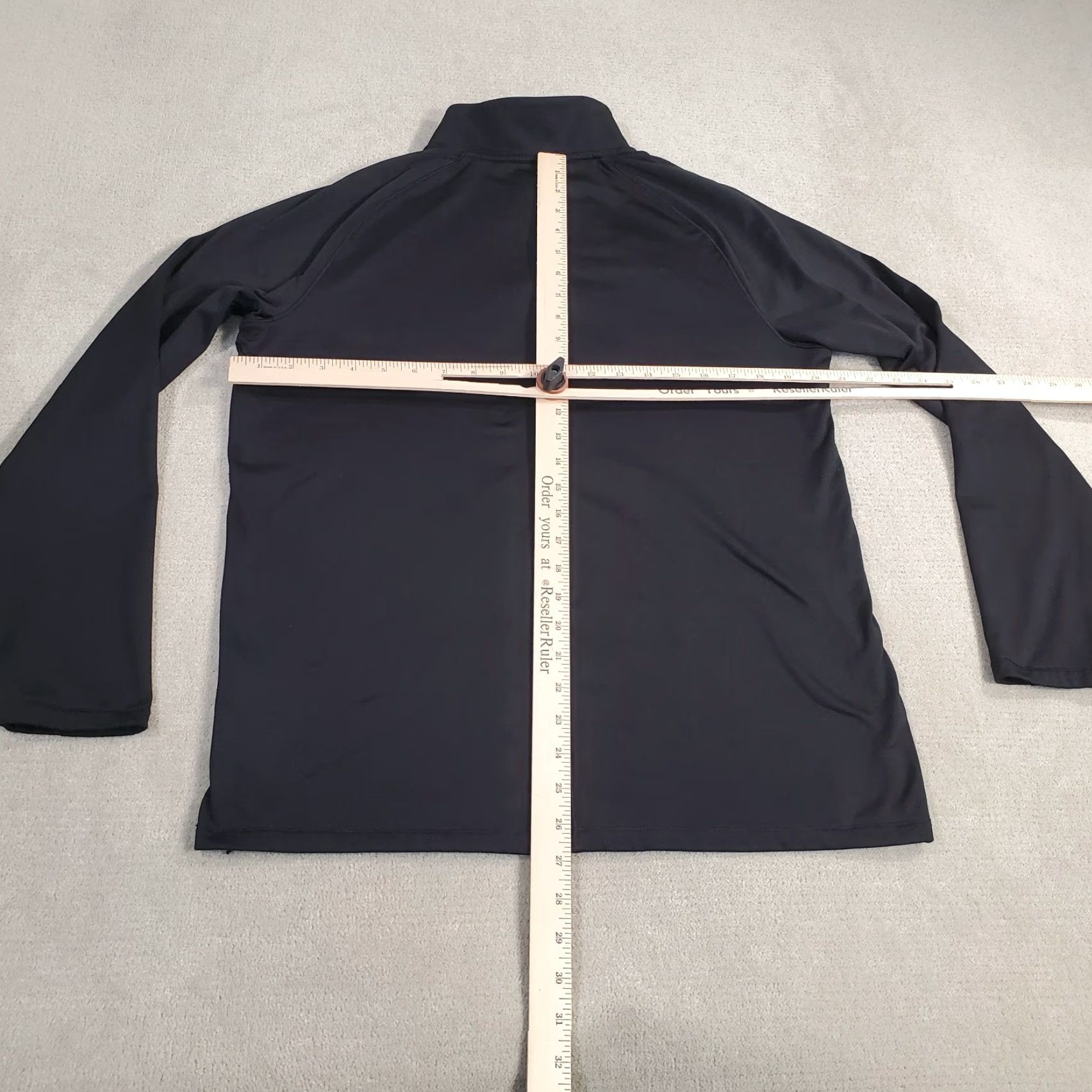 Vintage UNRL 1/4 Zip Pullover Mens M Black Shirt Jacket Performance Stretch Golf Logo Size US M / EU 48-50 / 2 - 7 Thumbnail