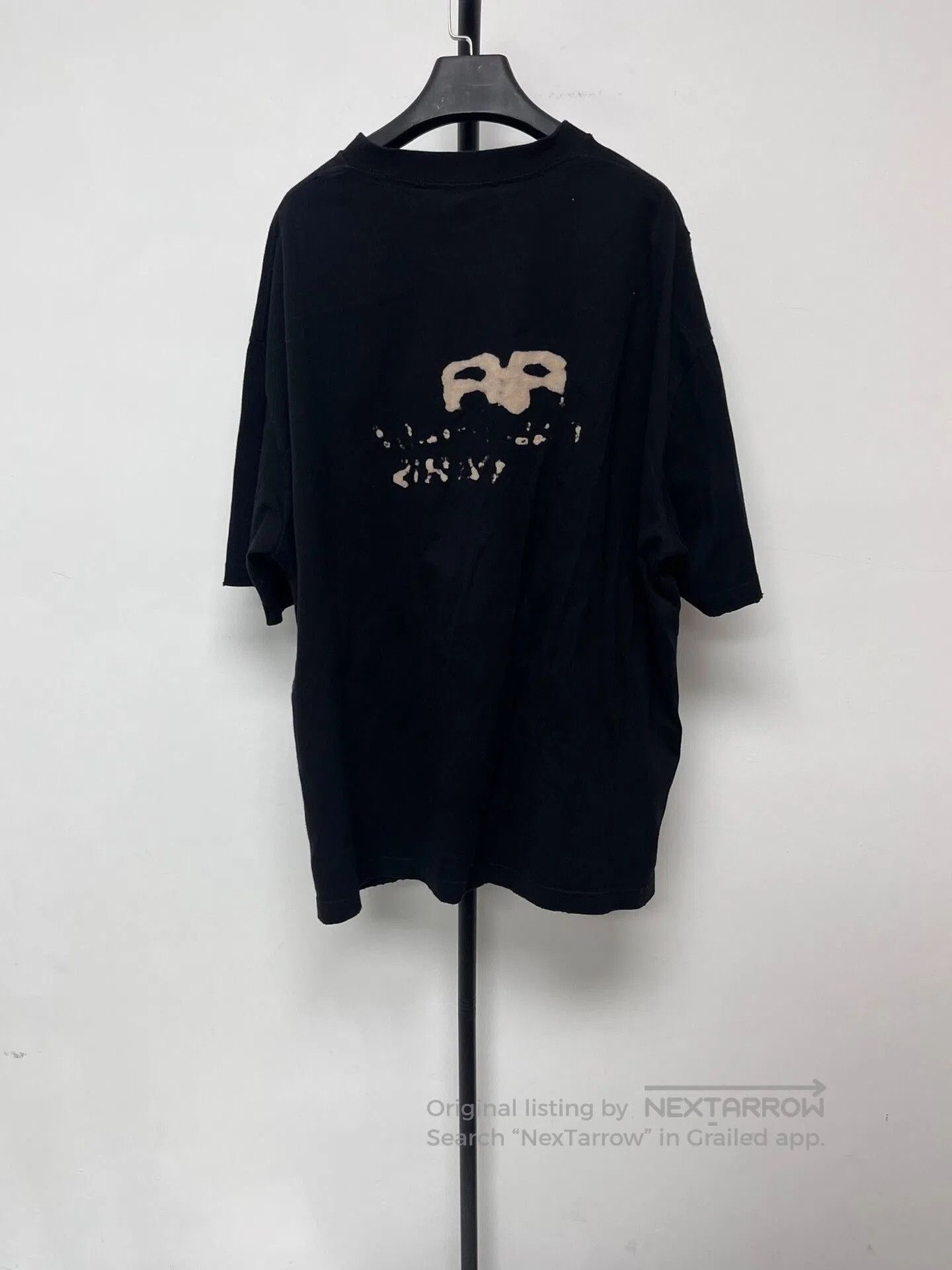 Balenciaga balenciaga logo print black t. Size US XS / EU 42 / 0 - 2 Thumbnail