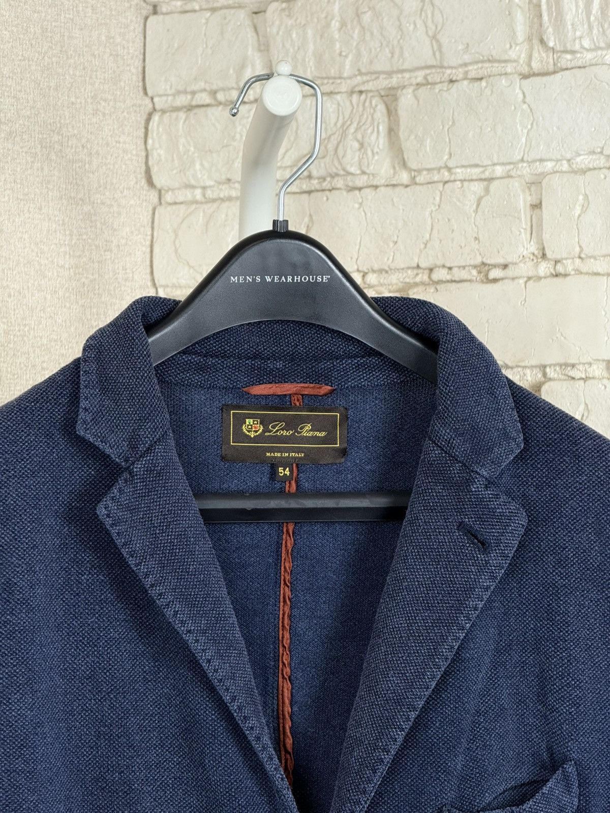 Loro Piana Loro Piana Blue Silk Light Blazer Jacket Size US L / EU 52-54 / 3 - 10 Thumbnail