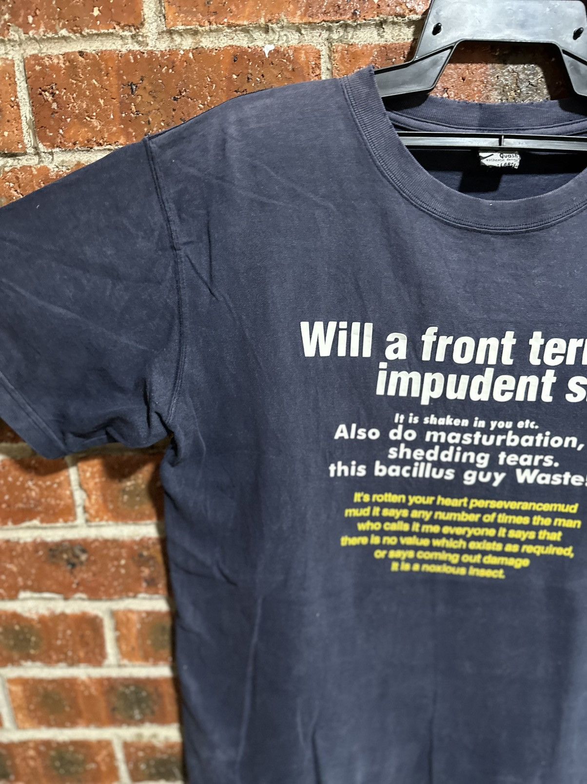 Sears Vintage Will a Front Terrible Impudent Shelf Faded Tee Size US L / EU 52-54 / 3 - 6 Thumbnail