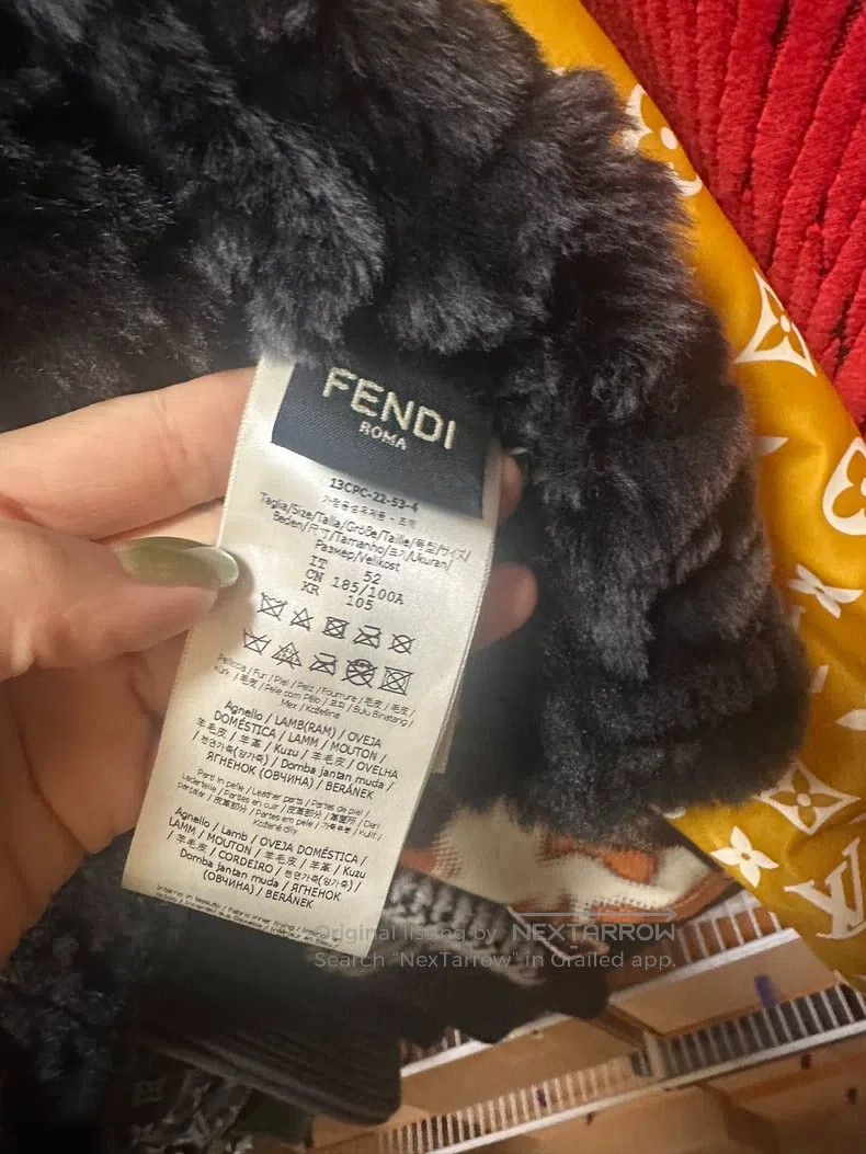 Fendi Fendi Black Printed Logo Vest Size US L / EU 52-54 / 3 - 2 Thumbnail