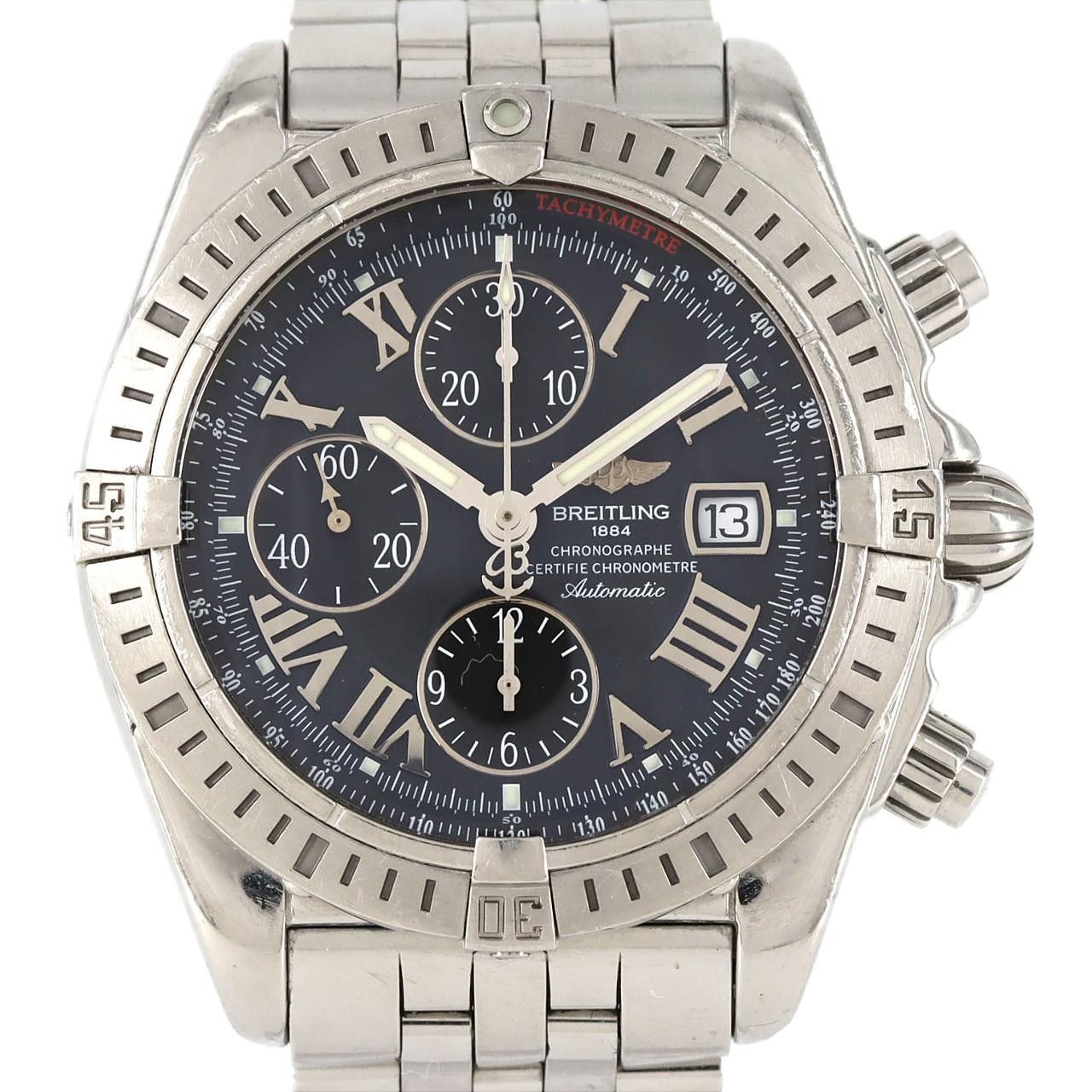 Breitling Breitling Chronomat Stainless Steel Watch Metal Automatic A13356/A156B98PA DUTY FREE for USA
