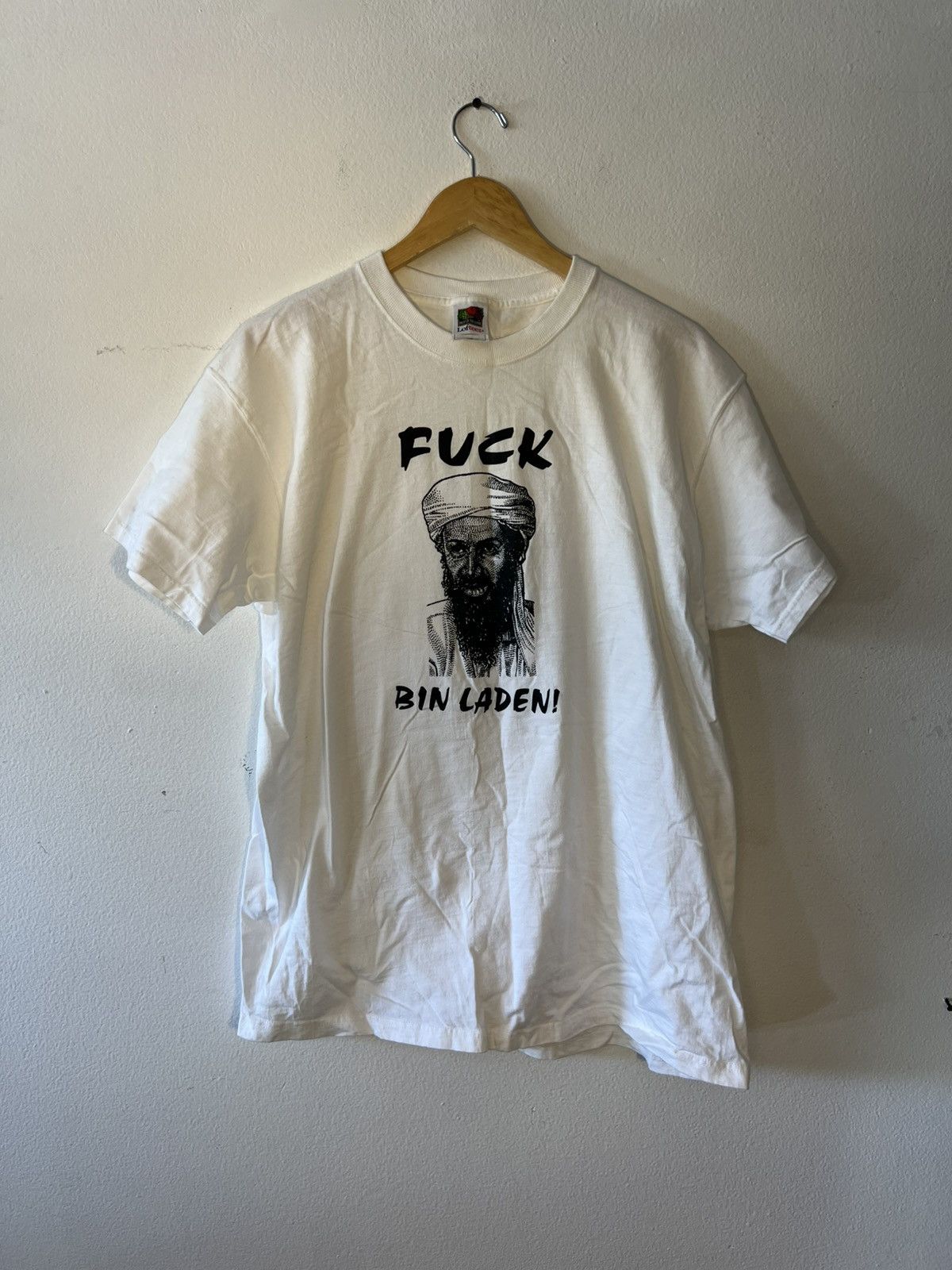 Vintage Osama Bin Laden F*** ! Vintage T Shirt Size US XL / EU 56 / 4 - 1 Thumbnail