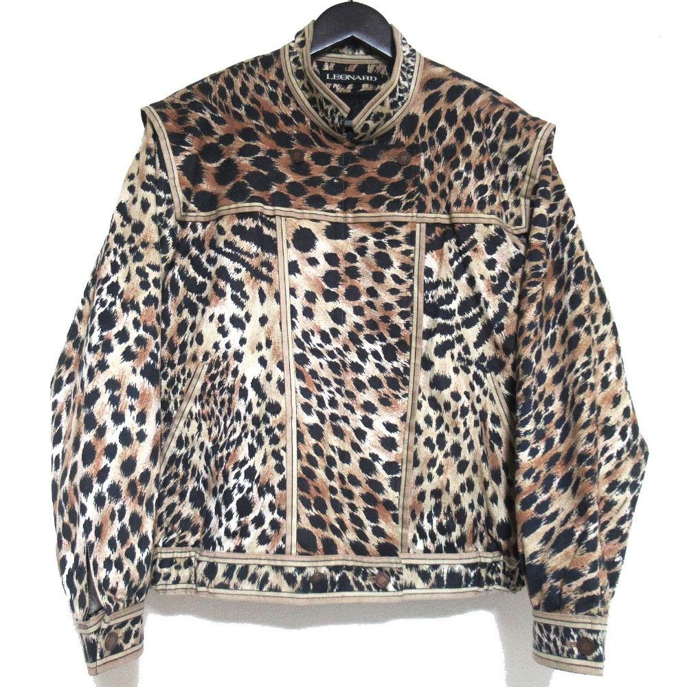 Other Other LEONARD FASHION Leopard Jacket Others Outerwear DUTY FREE for USA Size ONE SIZE - 1 Thumbnail