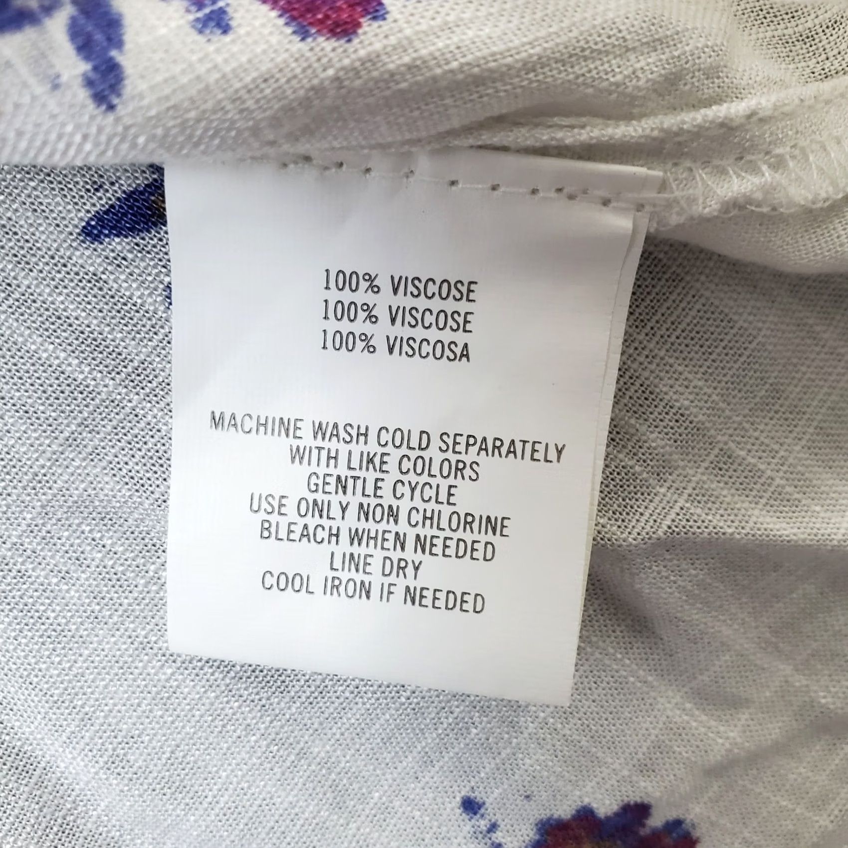 O'Neill O’Neill Charley Blouse Top Womens Small Multicolor Floral Viscose Long Sleeve Lace-Up Blouse S Womens Colorful Floral Lace-Up 90s? Size S / US 4 / IT 40 - 7 Thumbnail