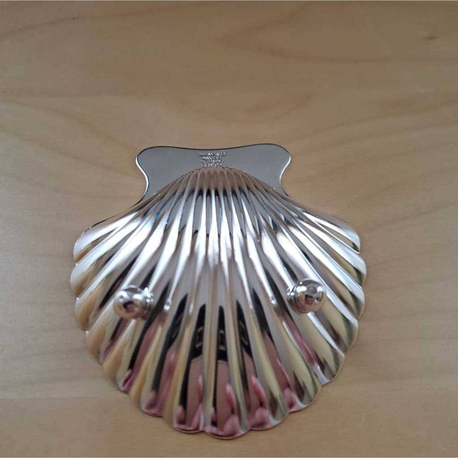 Tiffany & Co. Tiffany & Co Clam Sea Shell Dish Sterling Silver Decor Size ONE SIZE - 5 Thumbnail