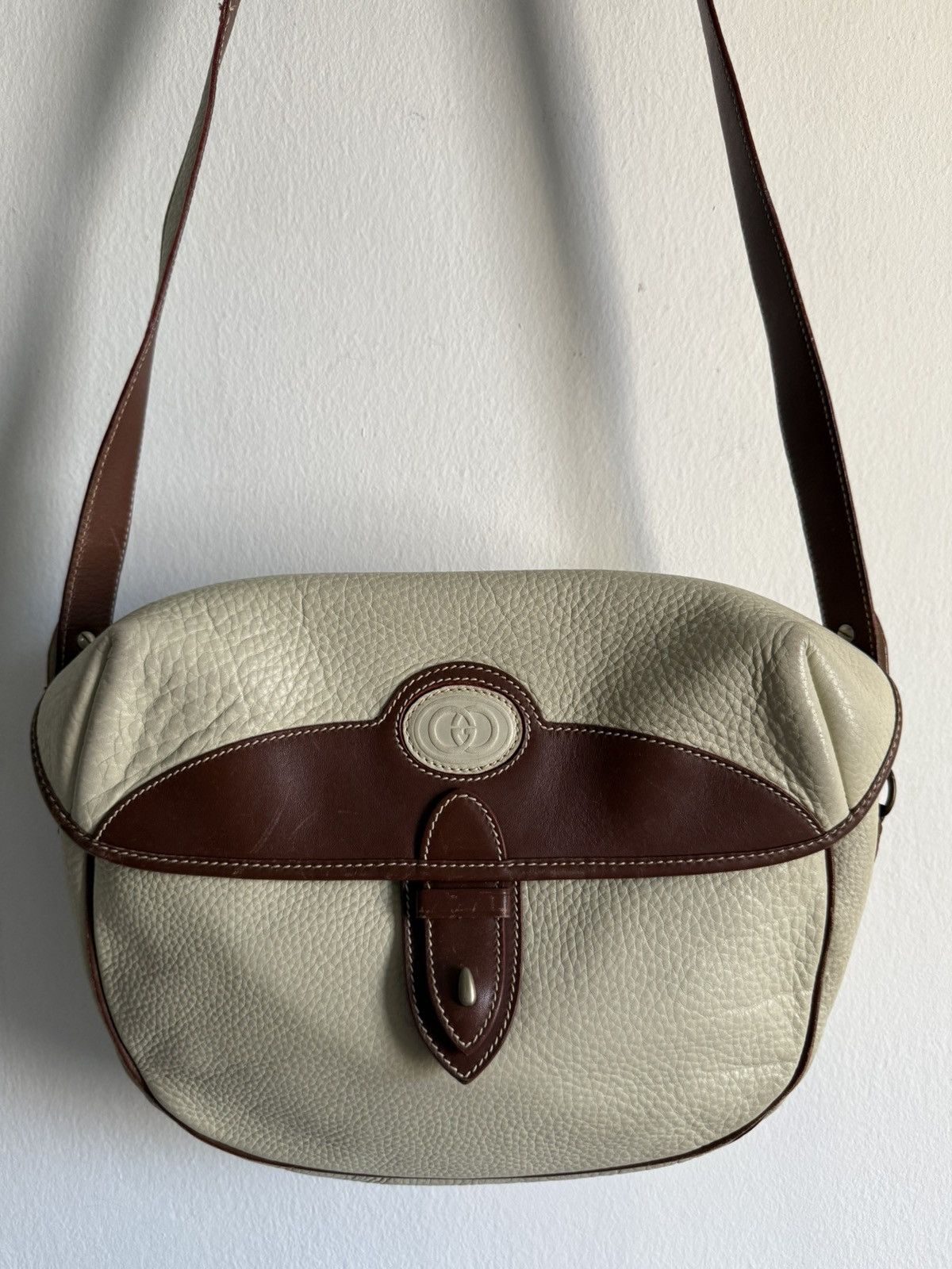 Gucci Vintage 90s Gucci Calfskin leather sling bag Size ONE SIZE - 1 Thumbnail