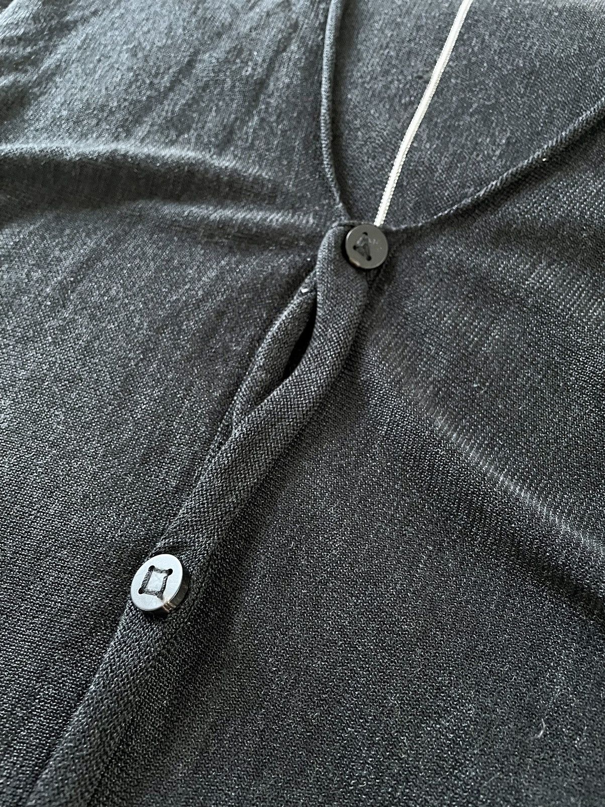 Carpe Diem Label Under Construction Lightweight Buttoned Long Cardigan Size US M / EU 48-50 / 2 - 12 Thumbnail