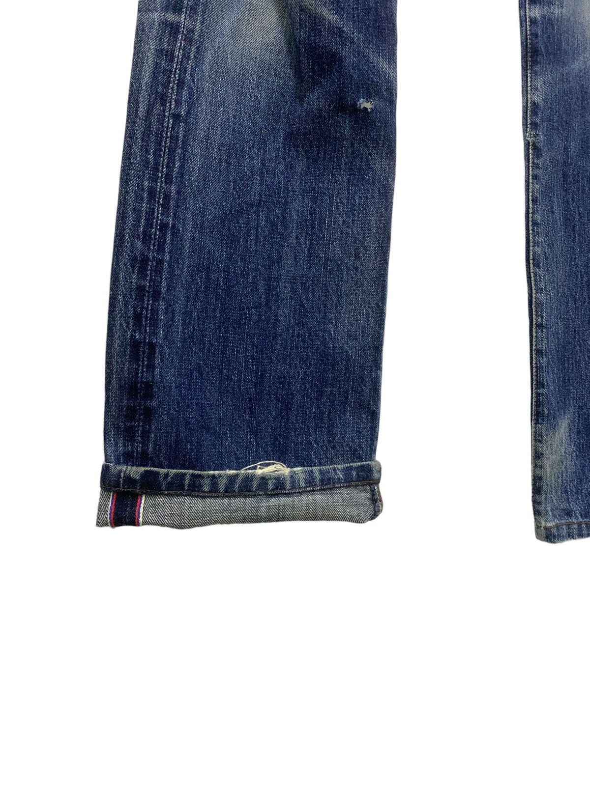20471120 × If Six Was Nine × Japanese Brand Red Ear Distress Y2k Junya Style Selvedge Jeans (A10) Size US 31 - 3 Thumbnail