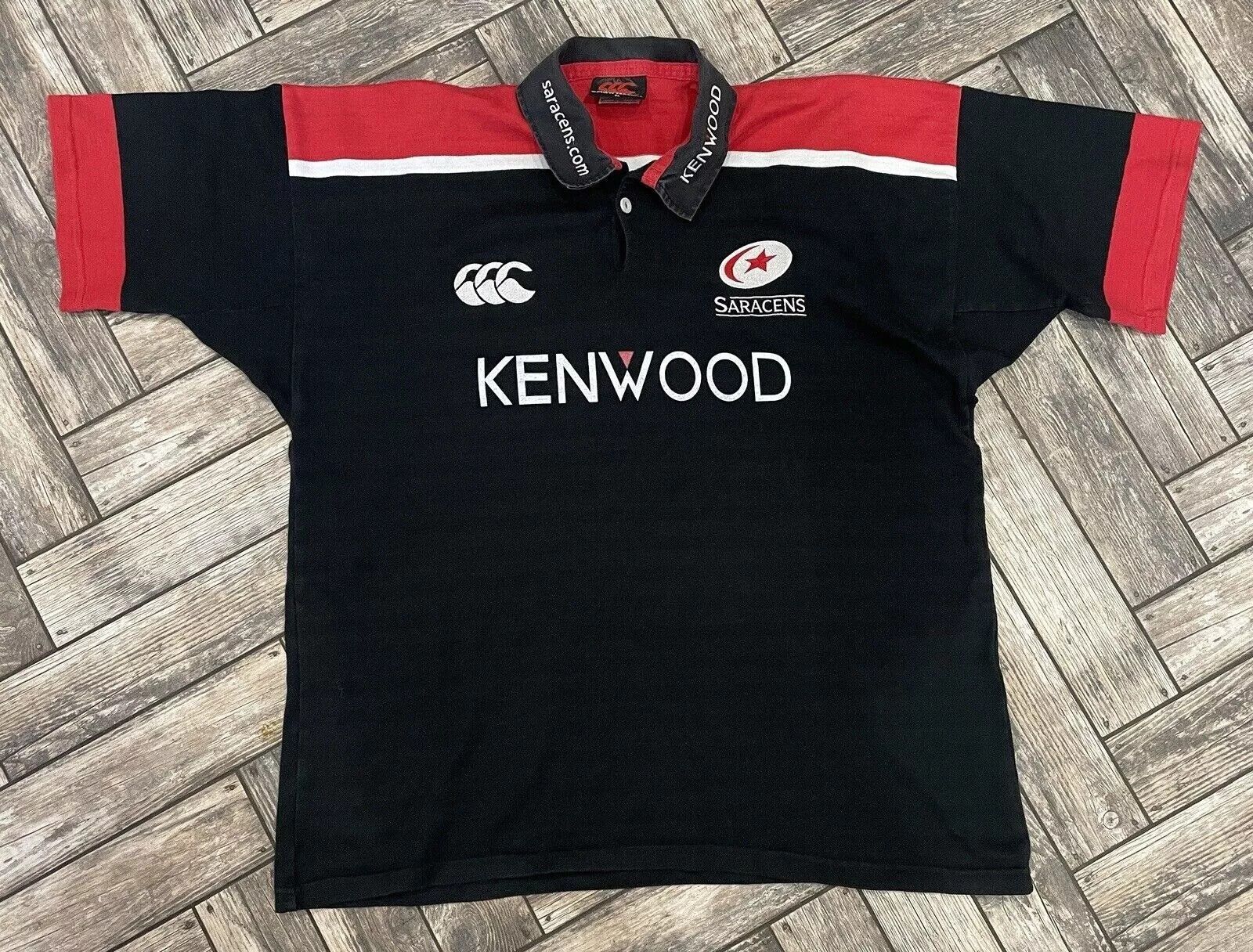 Reebok VINTAGE SARACENS CANTERBURRY SHIRT RUGBY LOT OF 3 JERSEY Size US XL / EU 56 / 4 - 4 Thumbnail