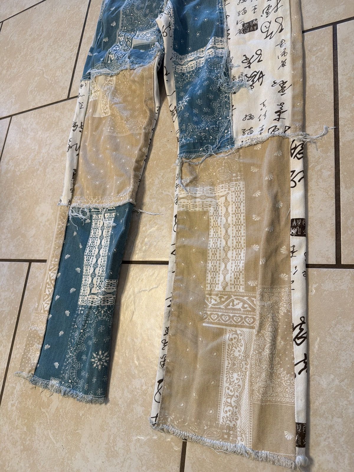 Shein Vintage Shein Custom Japan Jeans Avant Garde Size US 32 / EU 48 - 3 Thumbnail