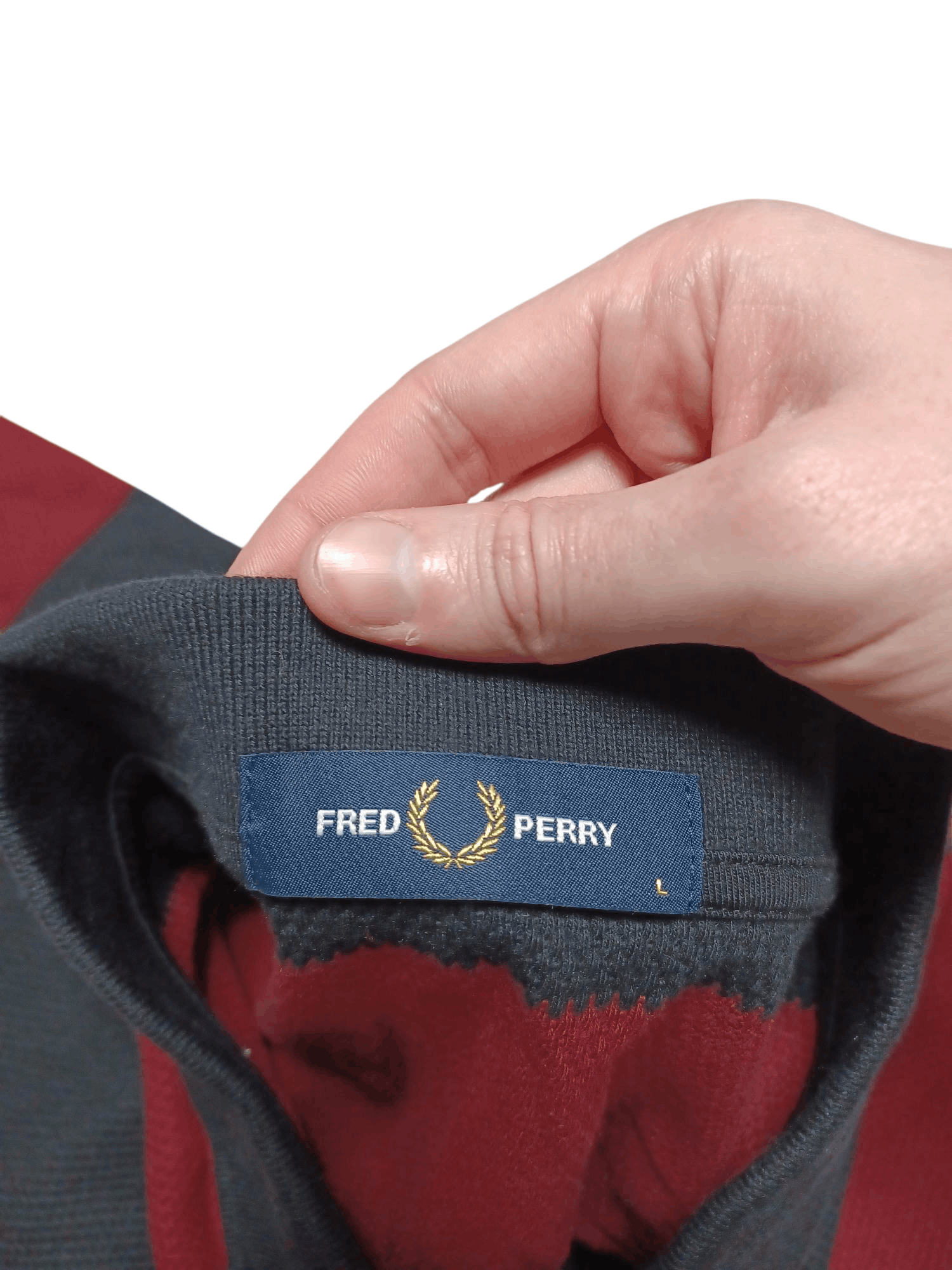 Fred Perry FRED PERRY FIRE DESIGHN POLO SHIRT DARK RED Size US L / EU 52-54 / 3 - 5 Thumbnail