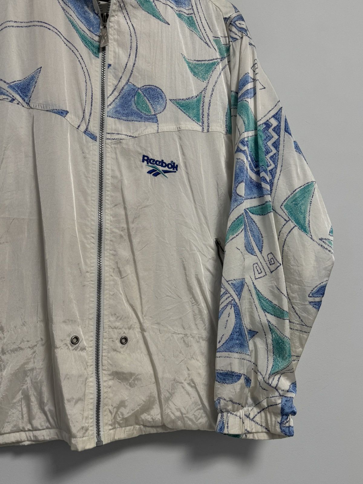 Reebok Reebok Vintage 90’S Jacket Y2K style Hylon Size US L / EU 52-54 / 3 - 3 Thumbnail