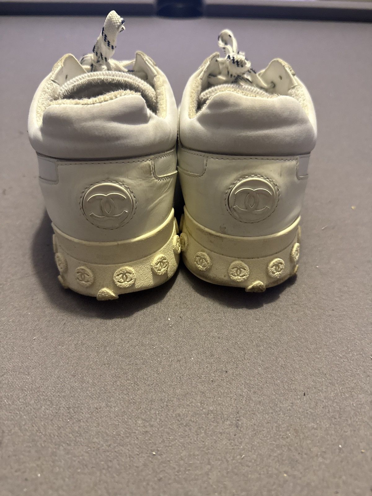 Chanel CHANEL Interlocking CC Logo Mesh Sneakers Size US 9 / EU 42 - 13 Thumbnail