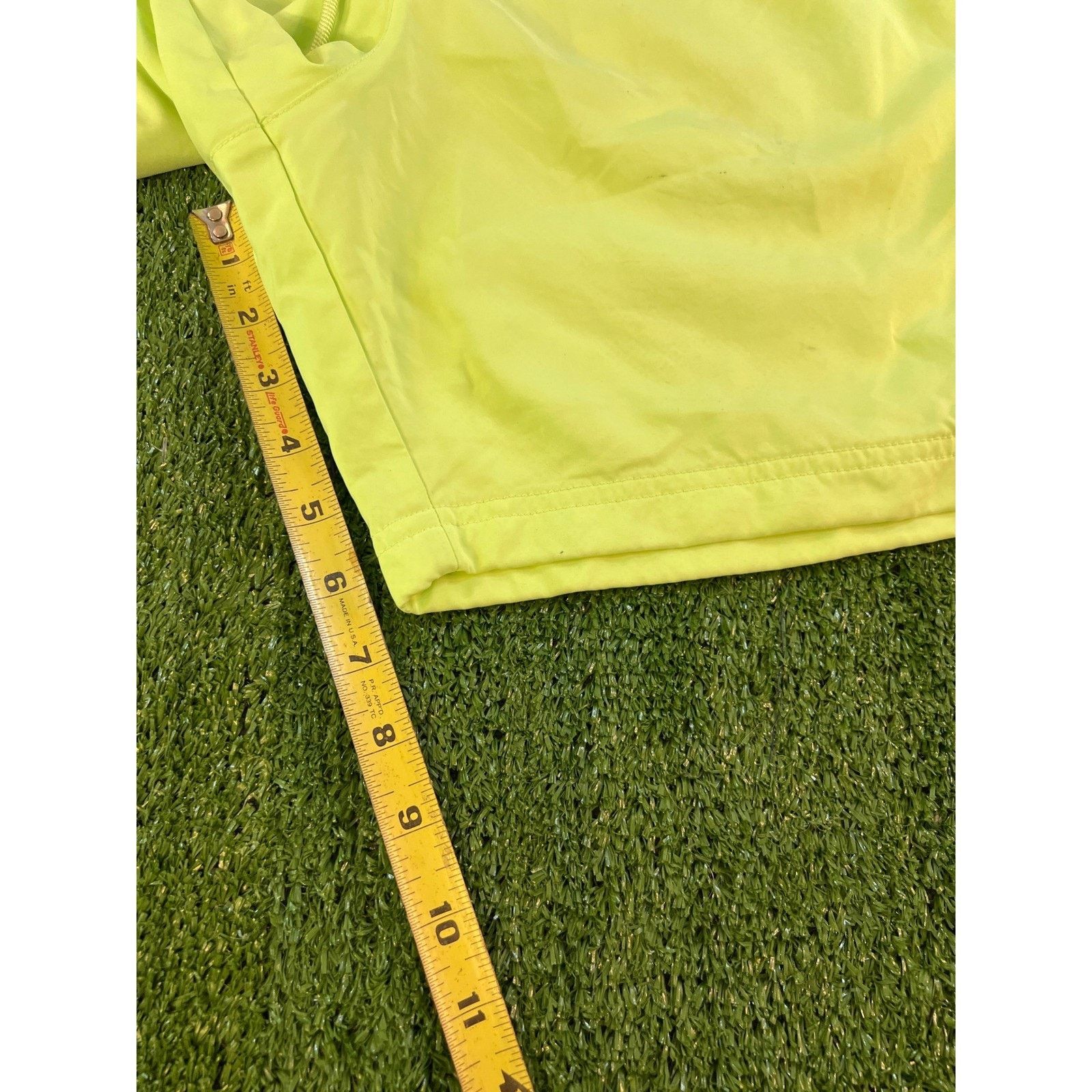 Jordan Brand Jordan Mens Neon Green Volt Athletic Basketball Shorts MD Size US 32 / EU 48 - 4 Thumbnail