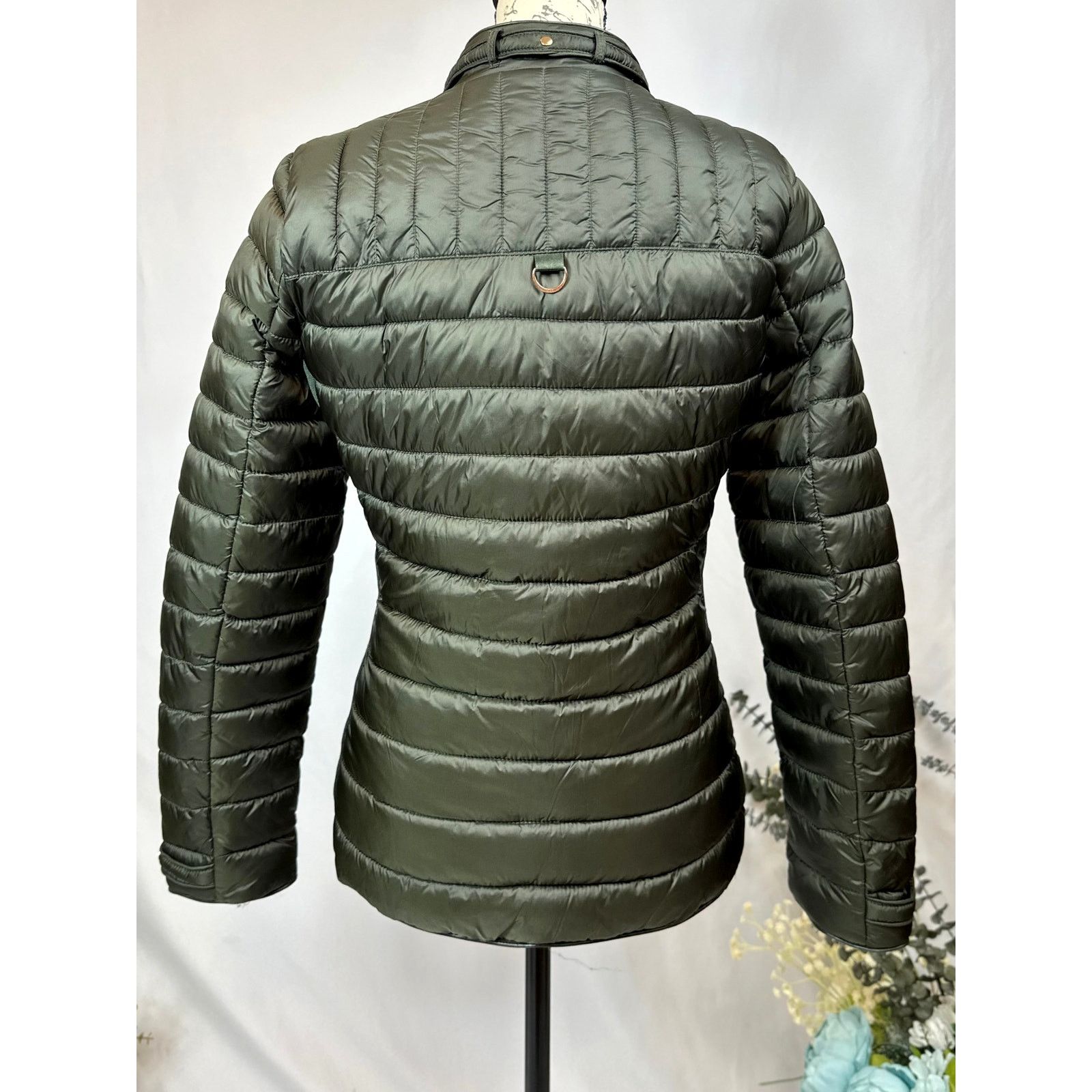 Other Sweet Look Womens Puffer Jacket Forest Green size L Size L / US 10 / IT 46 - 15 Thumbnail