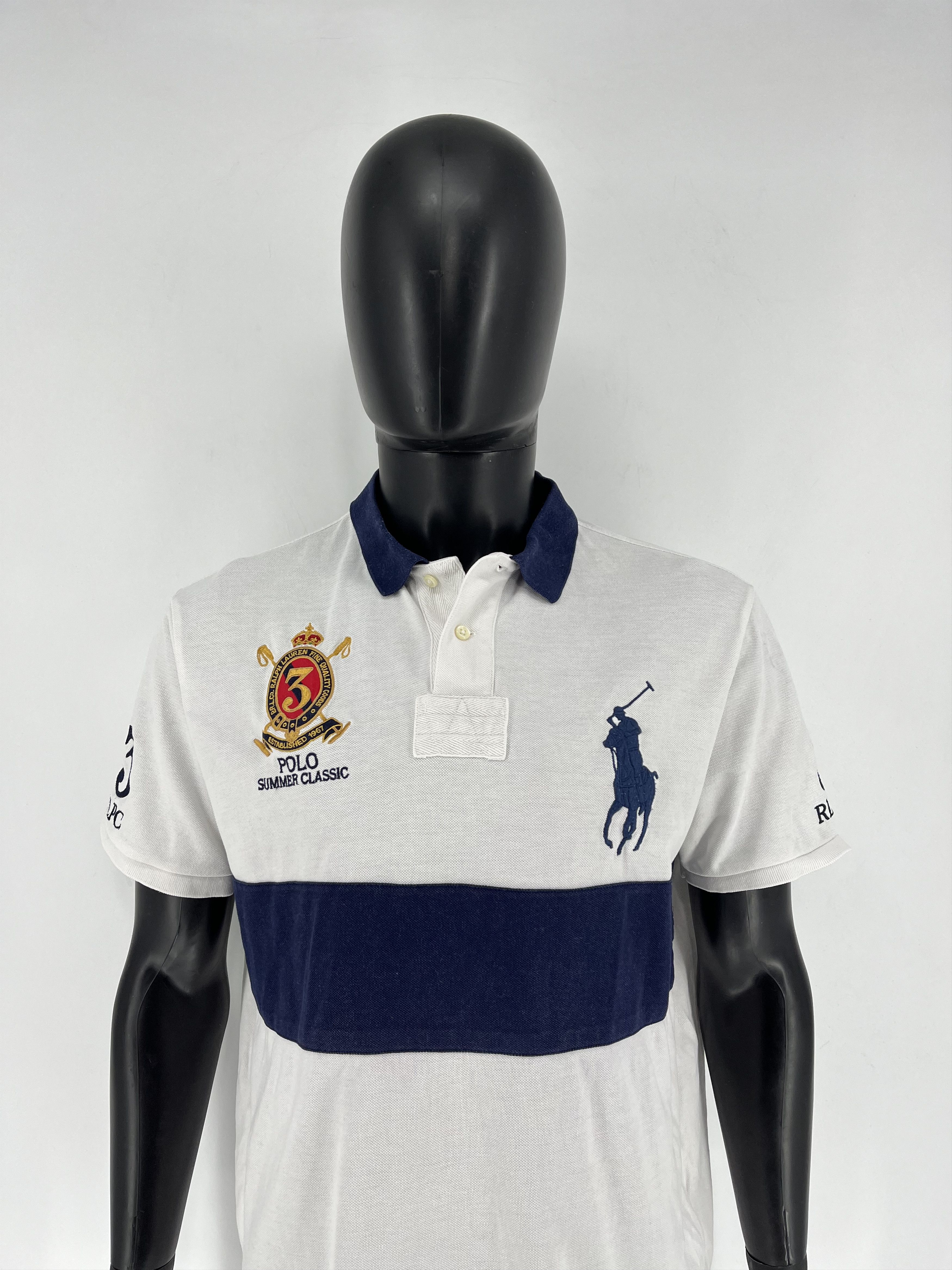 Polo Ralph Lauren Polo Ralph Lauren USA Rugby Polo Shirt Rare Hype Summer Size US XL / EU 56 / 4 - 1 Thumbnail