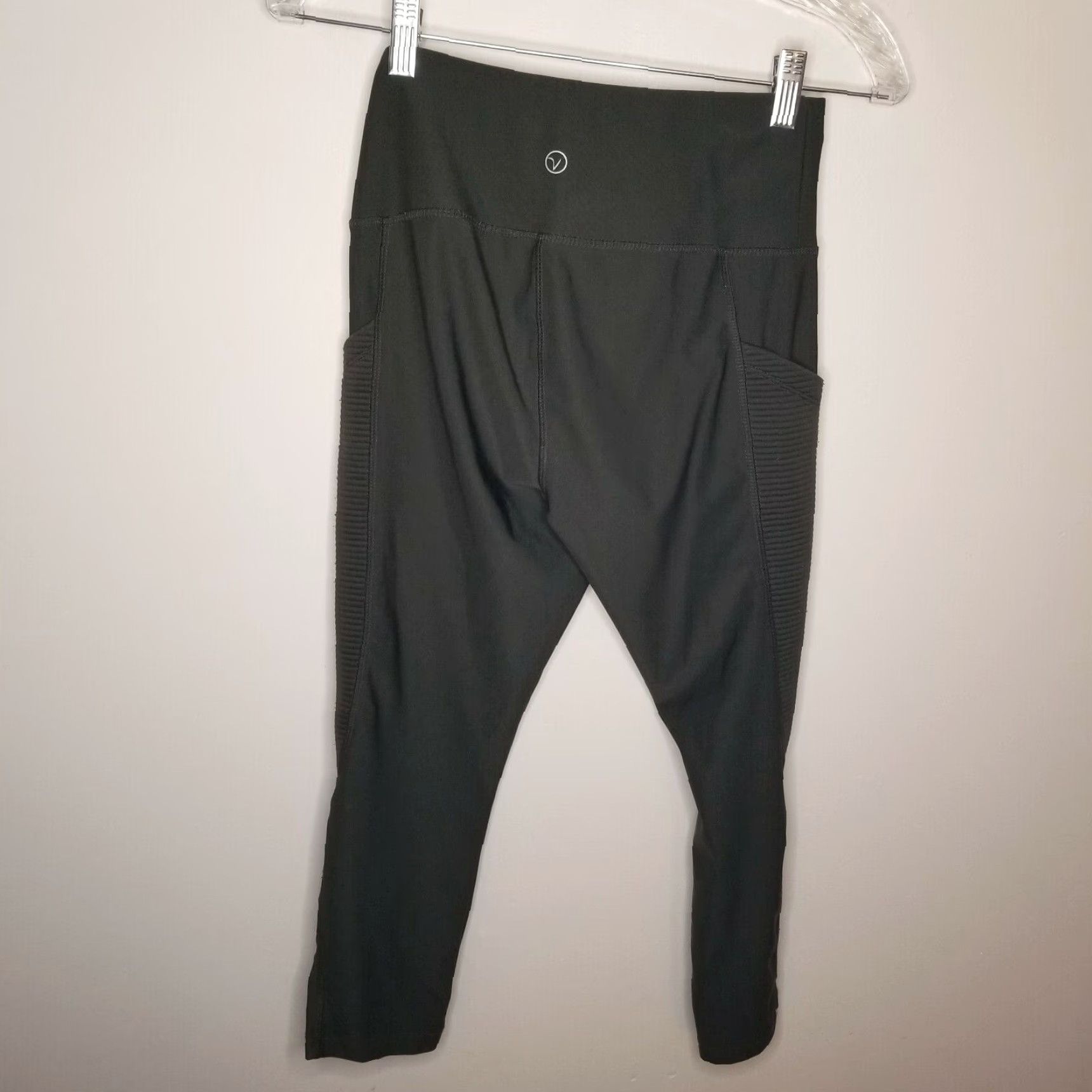 Logo Athletic Vogo Athletica Womens Yoga Pants Small Green Size 28" / US 6 / IT 42 - 4 Thumbnail