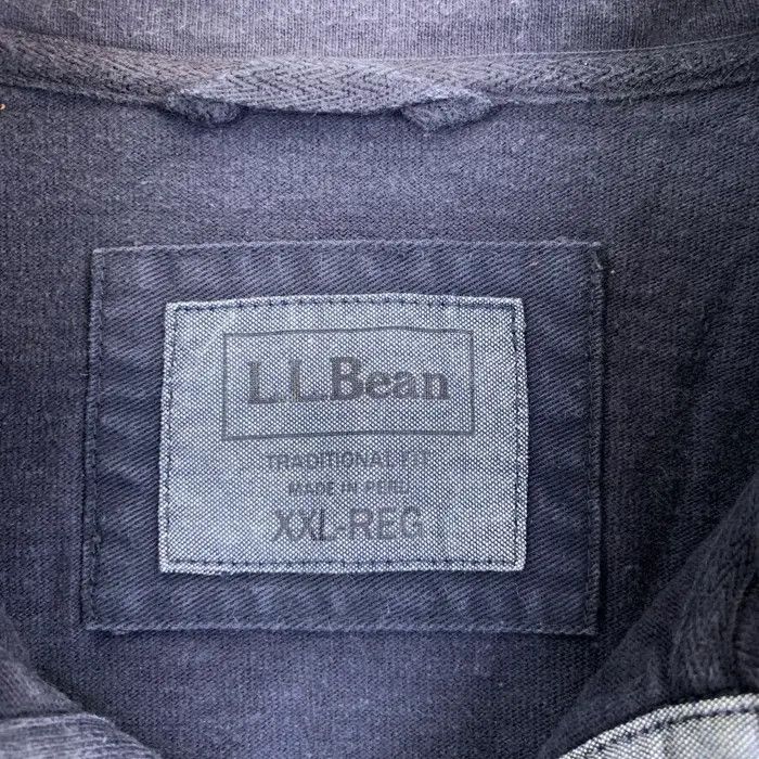 L.L. Bean Vintage L.L. BEAN USA Natural Indigo Dyed Sun Faded Size US XXL / EU 58 / 5 - 6 Thumbnail