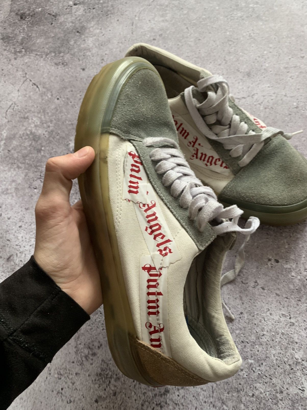 Palm Angels × Vans 🔥VANS X PLAM ANGELES LOW TOP SNEAKERS Size US 10 / EU 43 - 16 Thumbnail