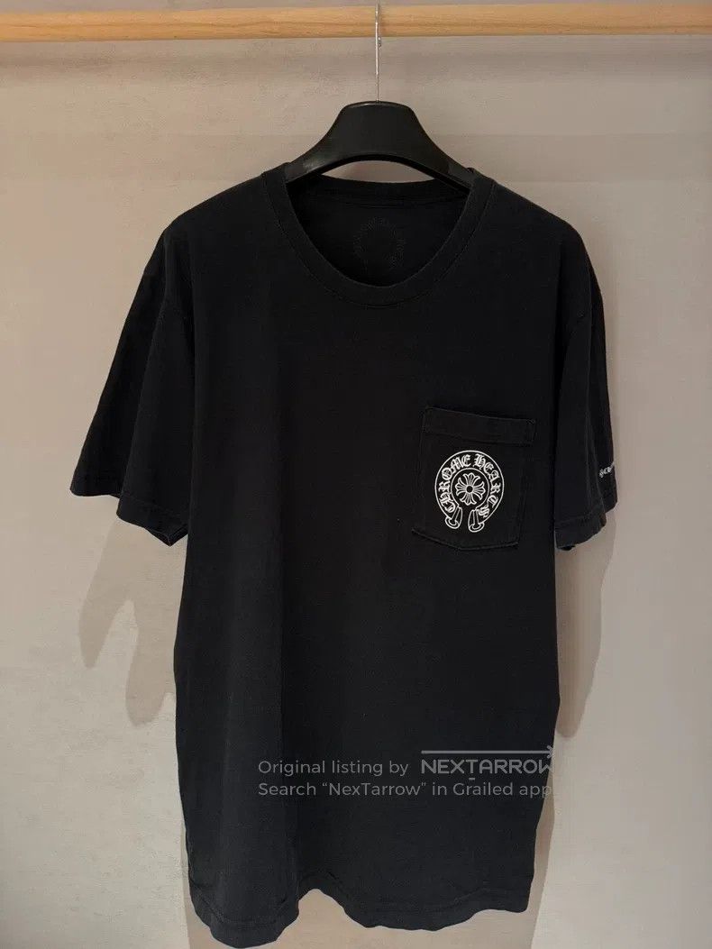 Chrome Hearts CHROME HEARTS Size L Black round neck horseshoe popular sho Size US L / EU 52-54 / 3 - 2 Thumbnail