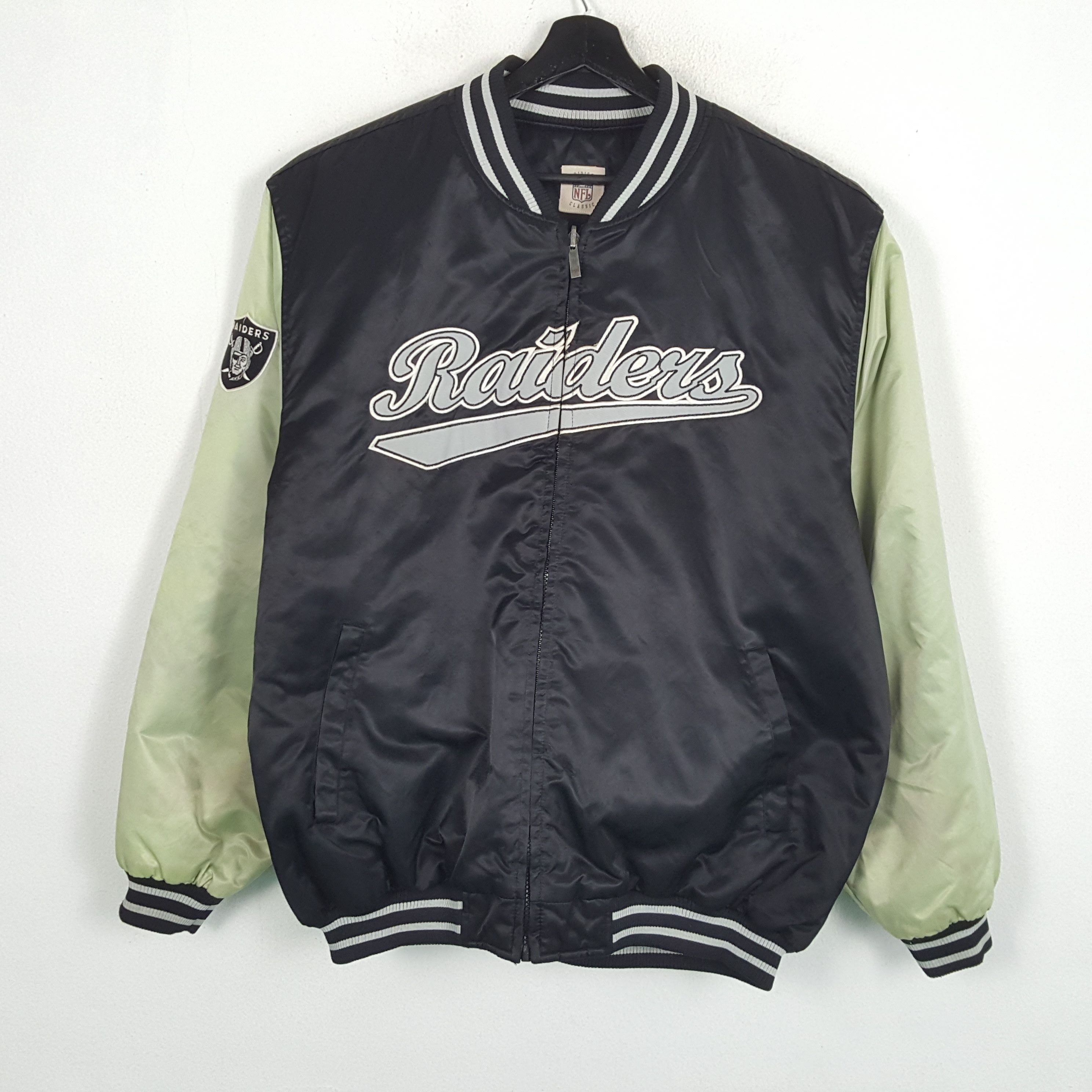 NFL × Vintage RAIDERS American Sports Football NFL Reversible Jacket Size US XXL / EU 58 / 5 - 1 Thumbnail