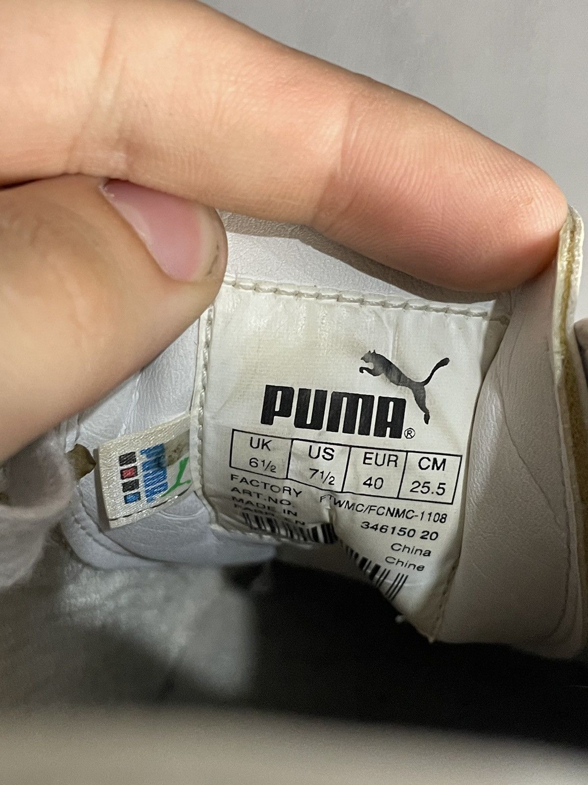 Puma Vintage Puma Speed Cat White Sneakers Size US 6.5 / EU 39-40 - 6 Thumbnail