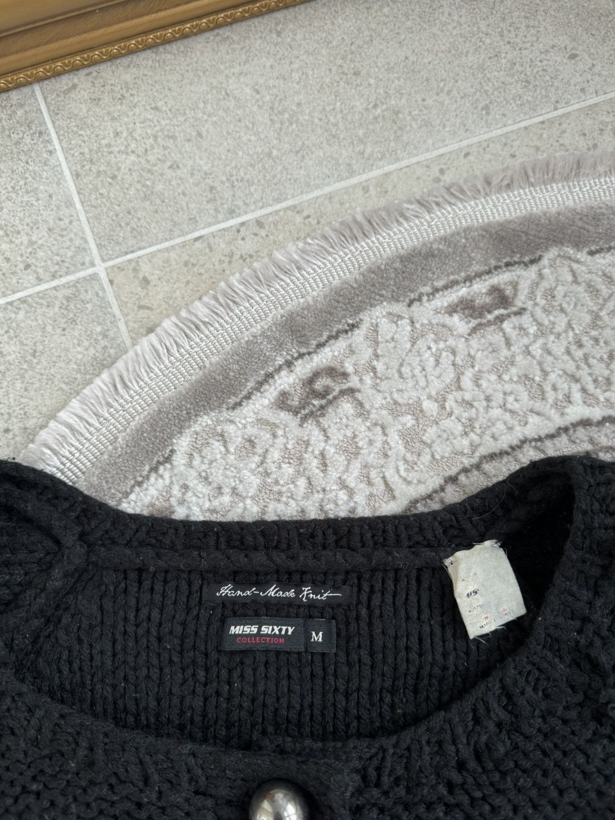 Miss Sixty Archival Napoleon Miss Sixty Hand-Made Knit Cardigan Y2K Size M / US 6-8 / IT 42-44 - 4 Thumbnail