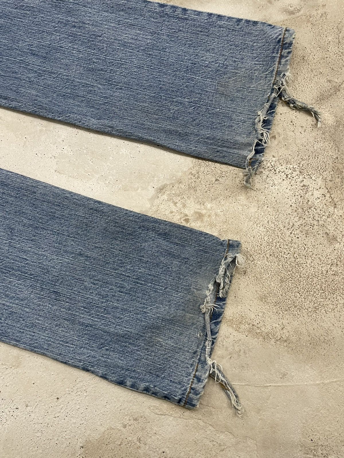 Other One Way Jeans Sexy & Delicious Girl Distressed Flare Size US 27 - 13 Thumbnail