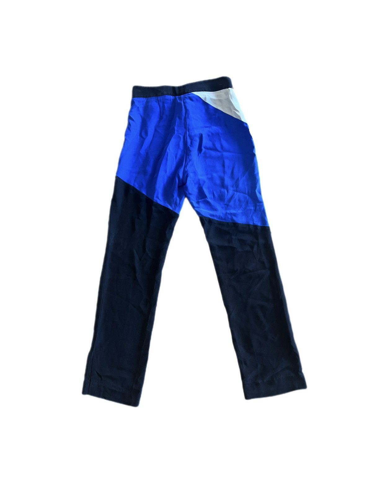 Versace Versace 100% silk black and blue trousers Size 25" / US 0 / IT 36 - 2 Thumbnail