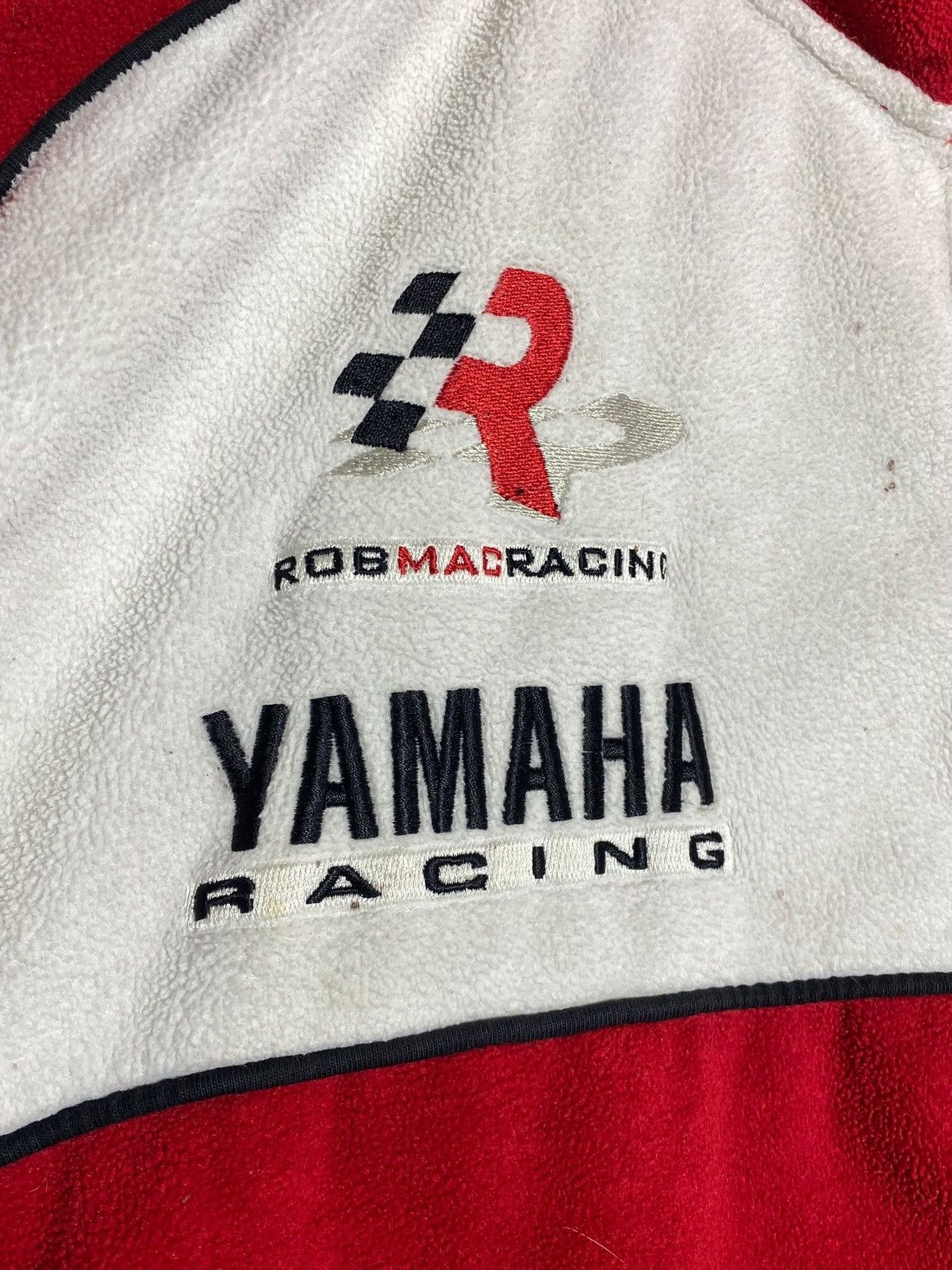 Yamaha Y2K VINTAGE YAMAHA RACING MOTO COCA COLA FLEECE JACKET Size US XL / EU 56 / 4 - 12 Thumbnail