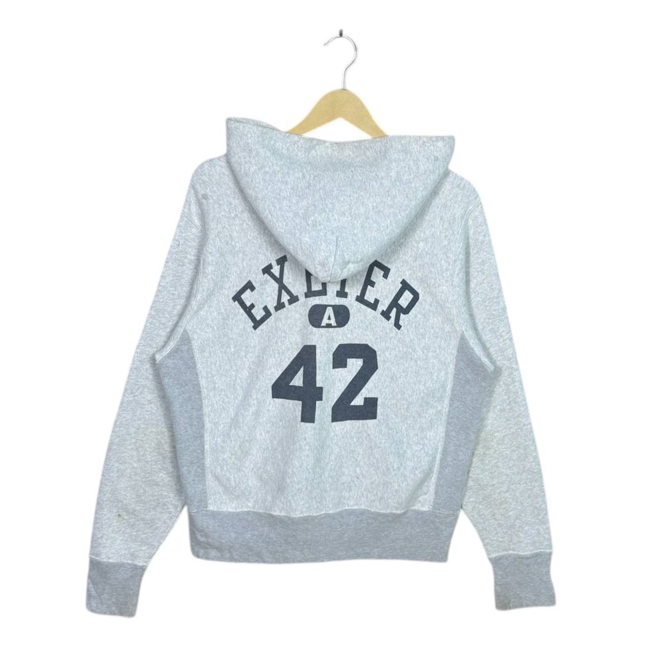 Champion 90s Champion Reverse Weave Zip Hoodie Exeter University M Size US M / EU 48-50 / 2 - 2 Thumbnail