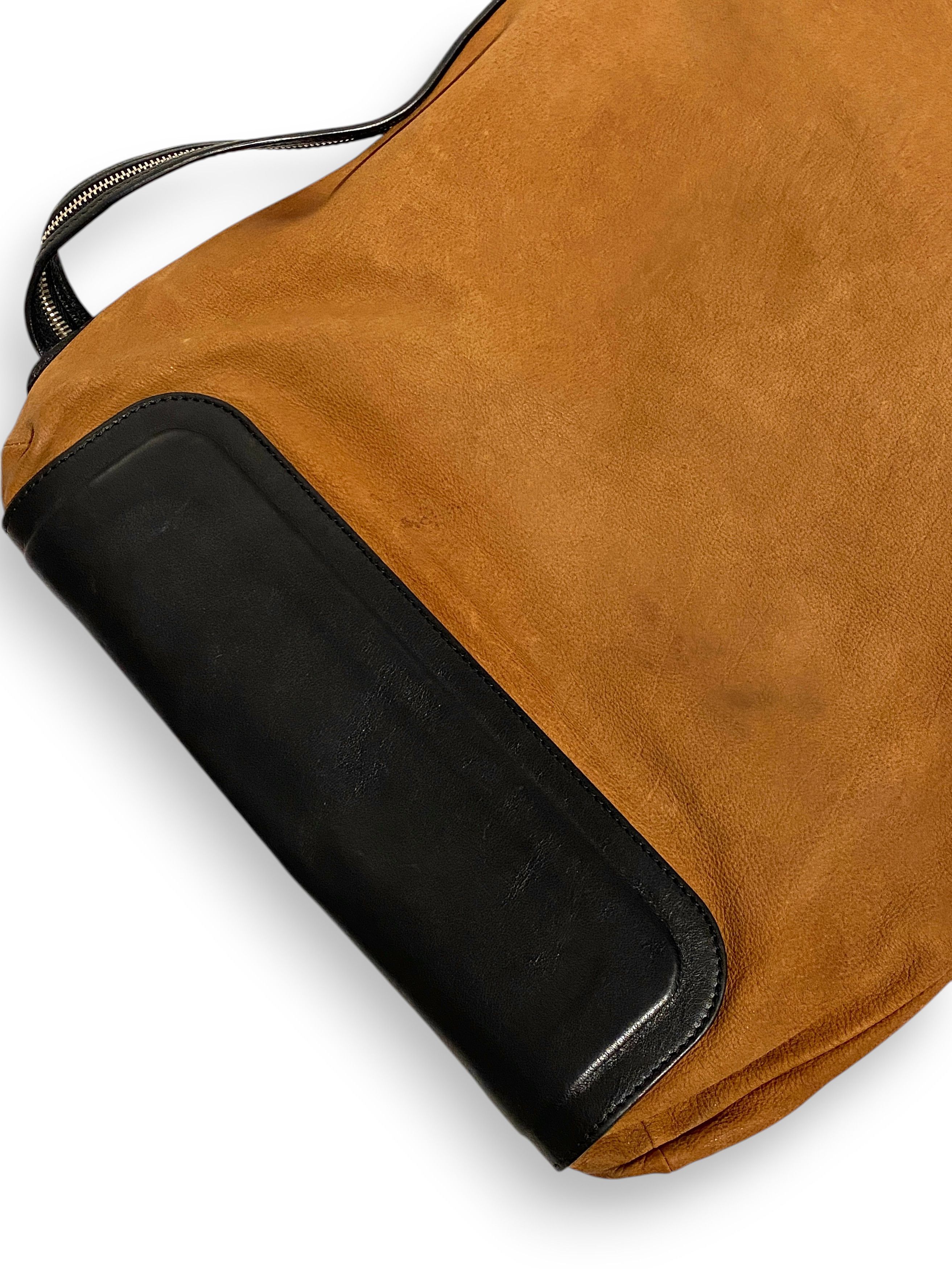 Celine Celine Cabas Logo Brown Leather Shoulder Handbag Bag Y2K Size ONE SIZE - 12 Thumbnail