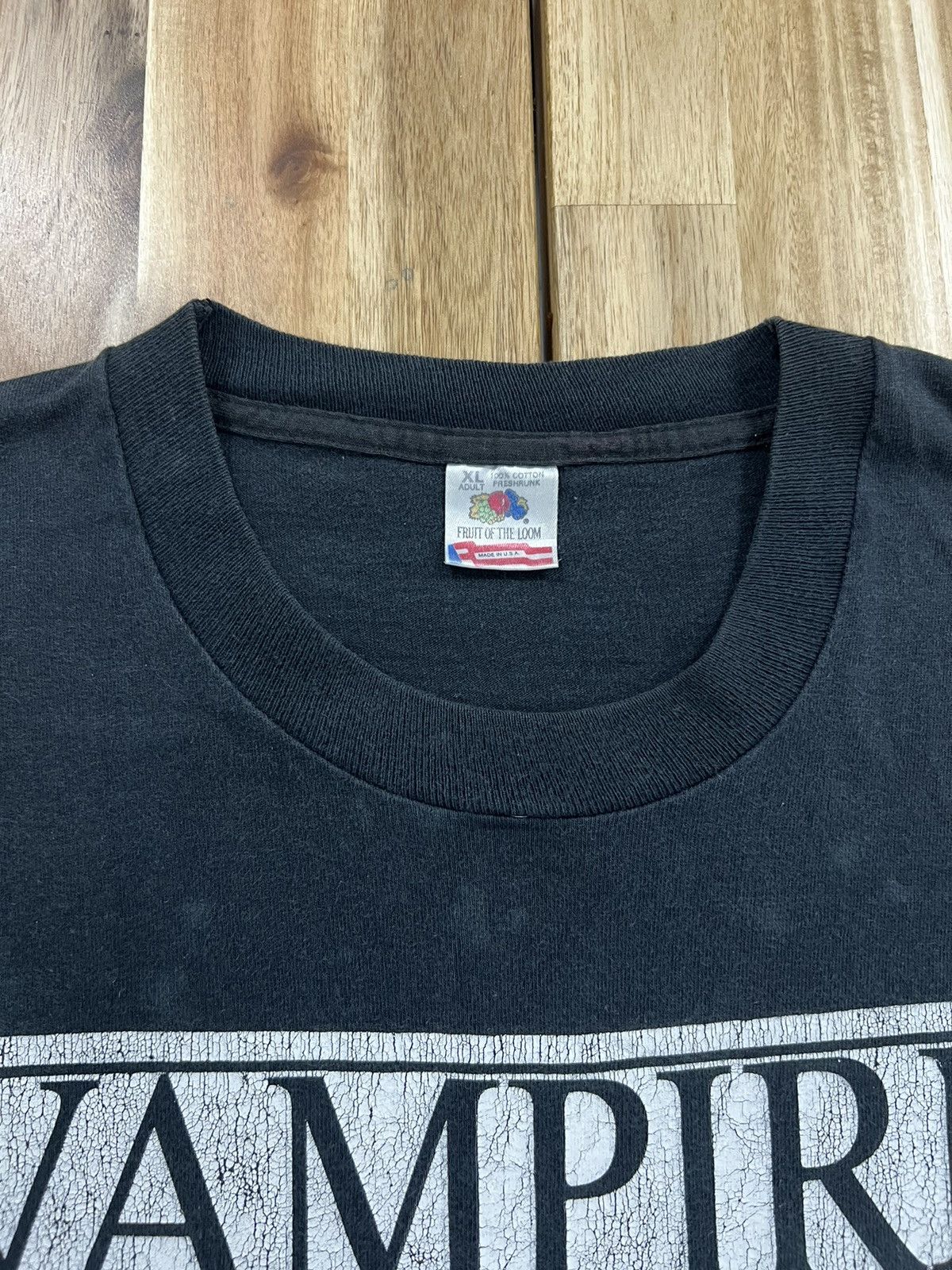 Band Tees × Vintage VINTAGE 1991 VAMPIRE THE MASQUERADE T-SHIRT X-LARGE Size US XL / EU 56 / 4 - 3 Thumbnail