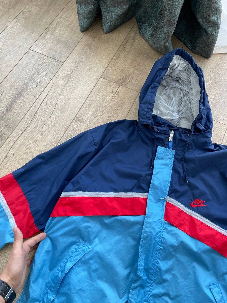 Nike Vintage Nike Oregon USA 80’s 90’s Drill Nylon Jacket Bomber Size US L / EU 52-54 / 3 - 9 Thumbnail