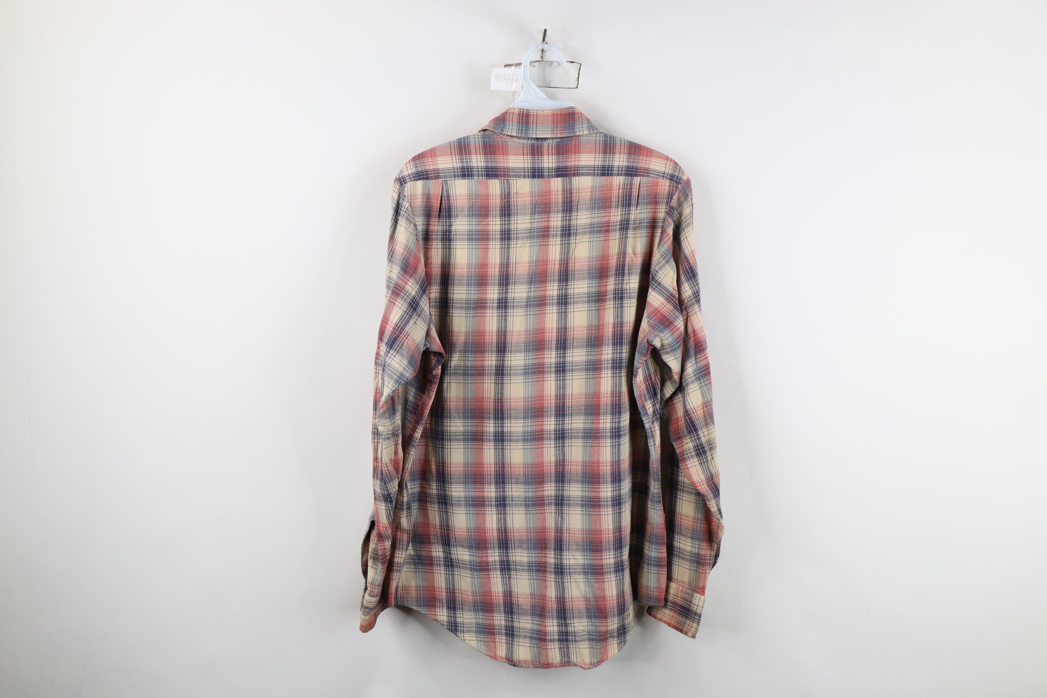 Levi's Vintage 70s 80s Levis Flannel Collared Button Shirt Plaid Size US M / EU 48-50 / 2 - 12 Thumbnail